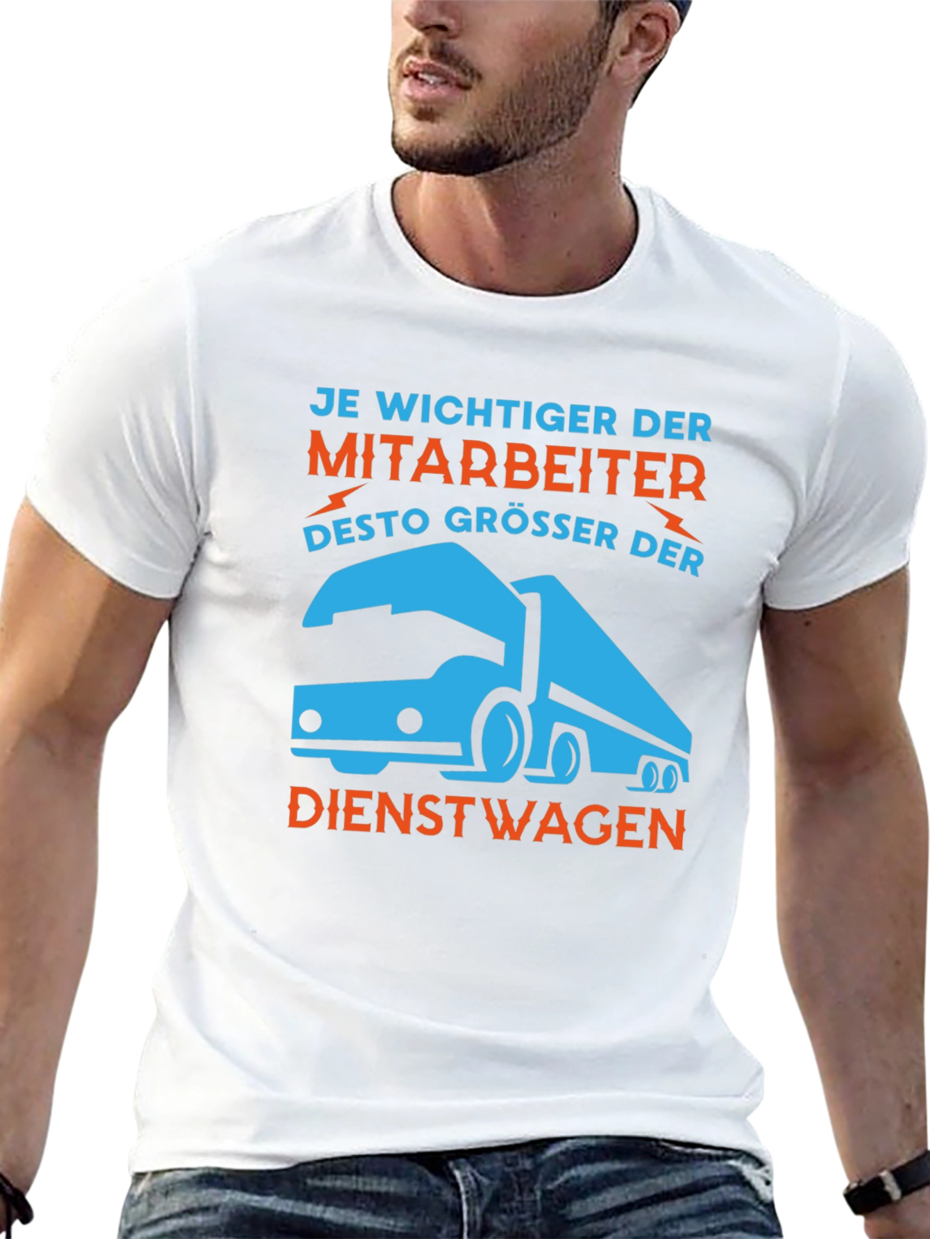 Funny Trucker T-Shirt - German Phrase