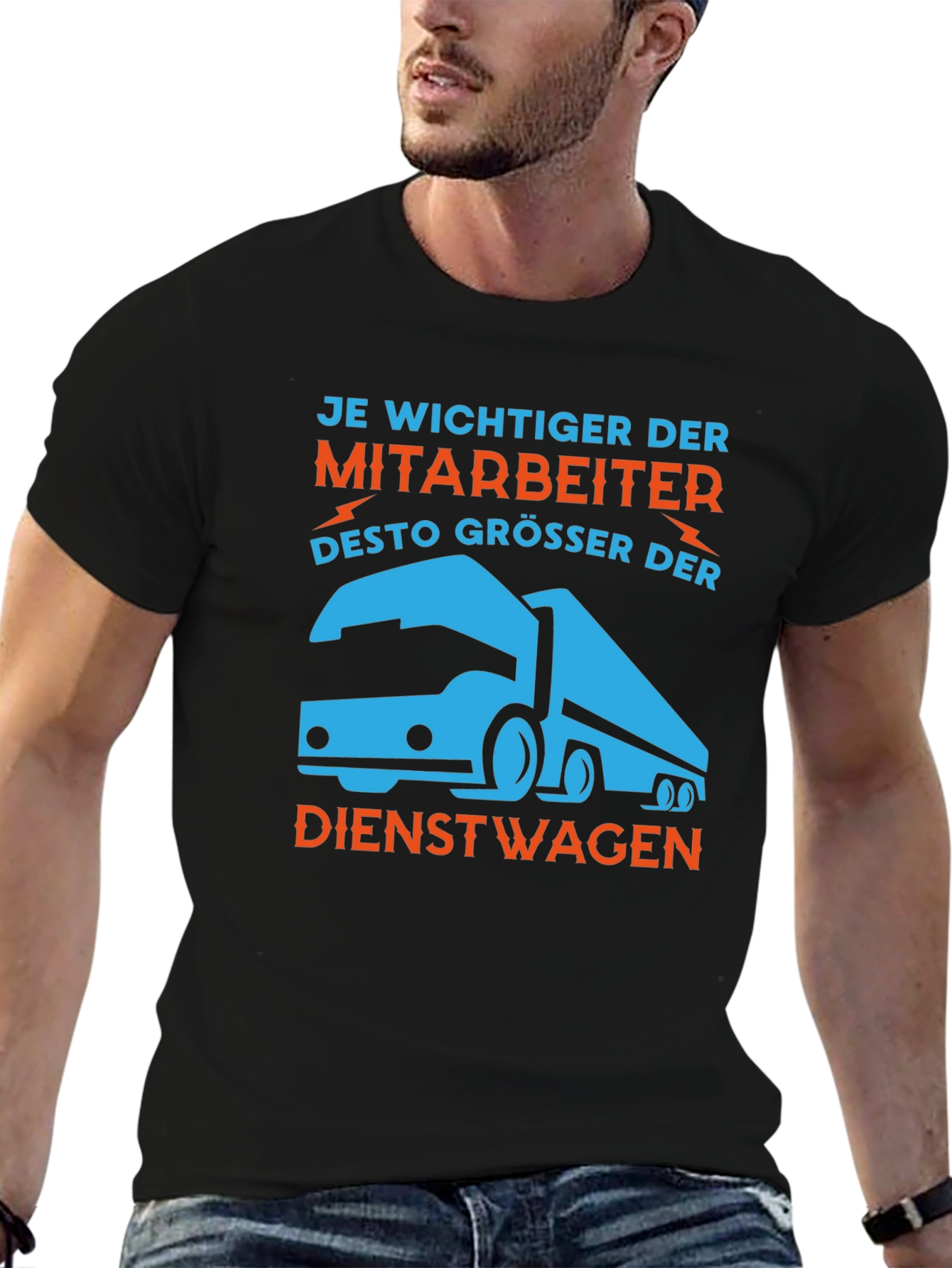 Funny Trucker T-Shirt - German Phrase