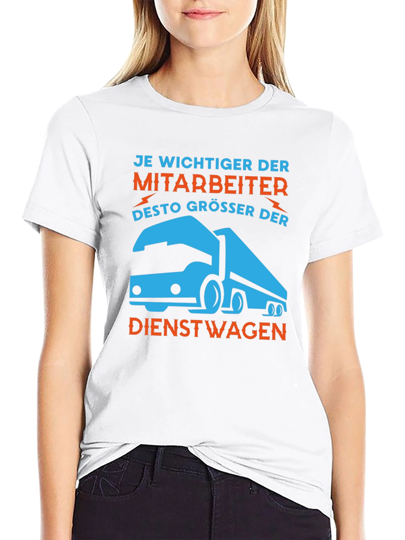 Funny Trucker T-Shirt - German Phrase