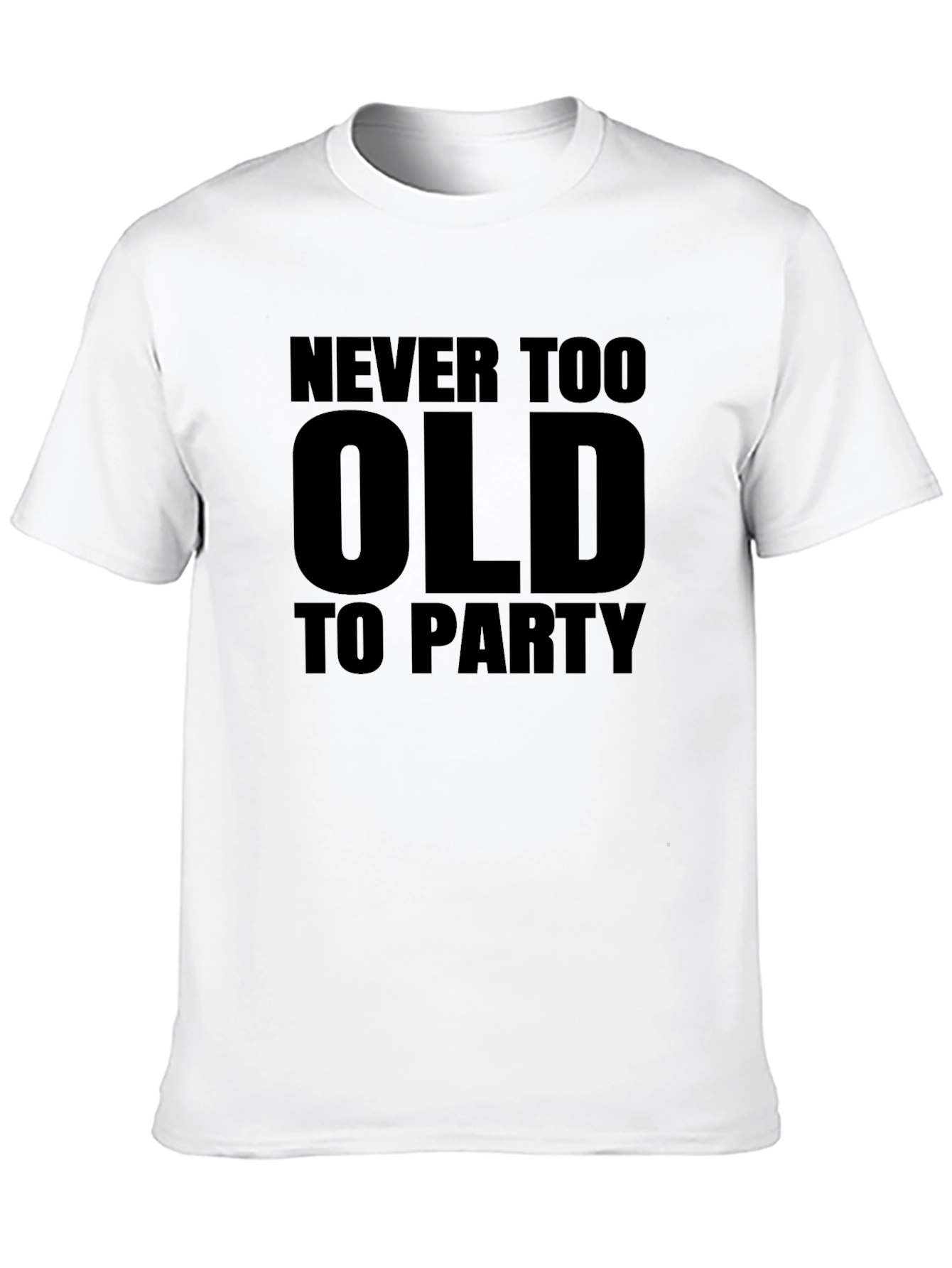 Never Too Old To Party Graphic Tee
