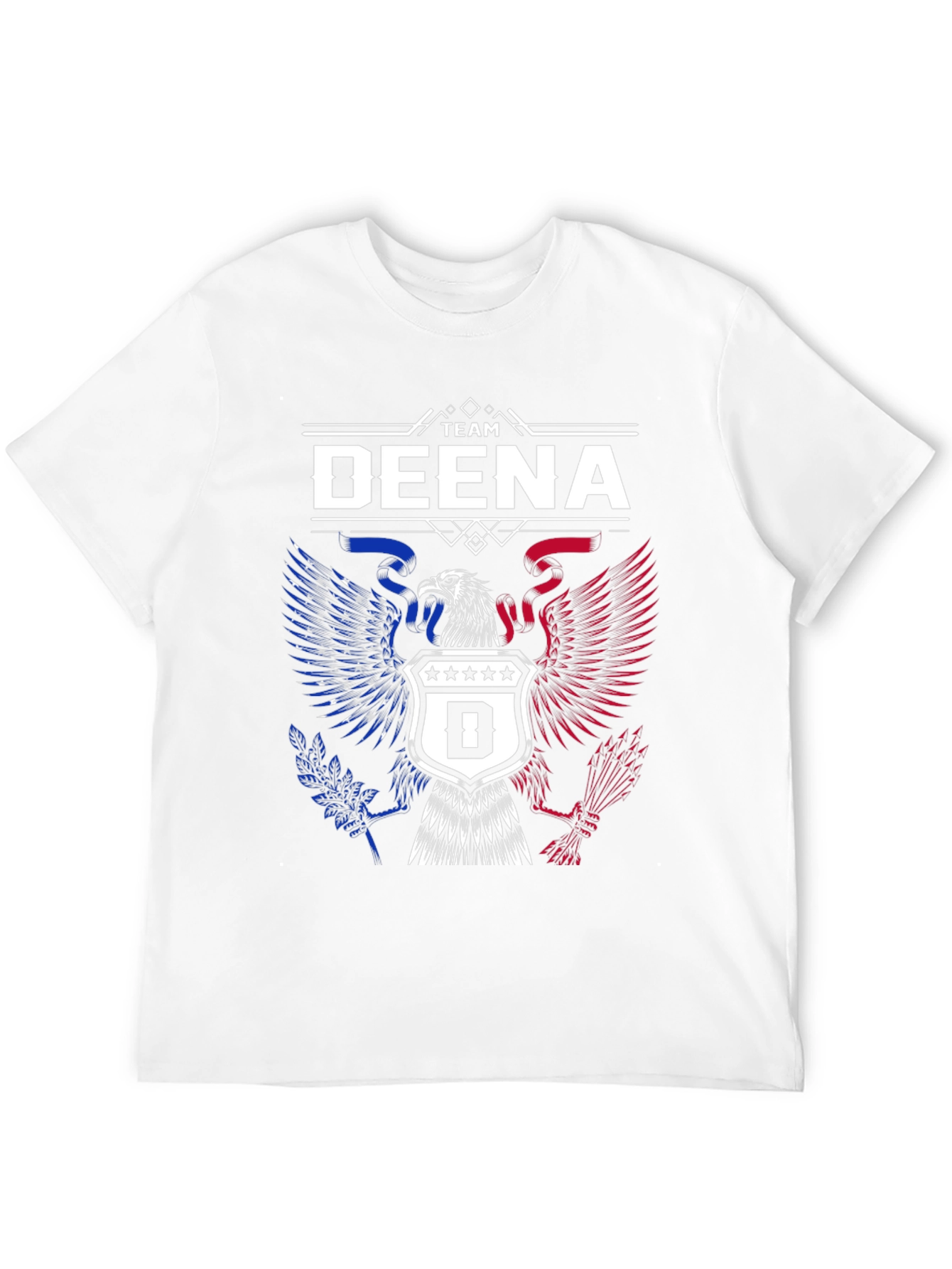 Team Deena Eagle Graphic Tee - Patriotic Style