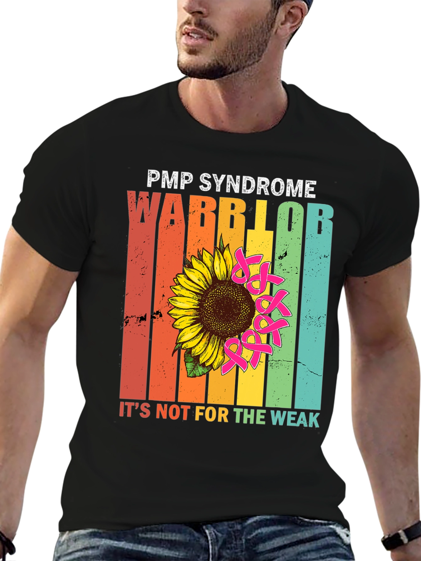 PMP Syndrome Warrior Sunflower T-Shirt