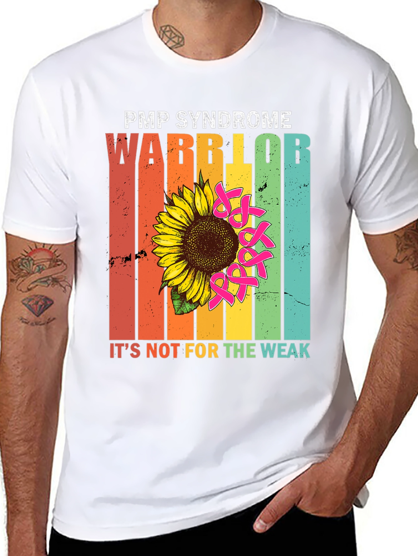 PMP Syndrome Warrior Sunflower T-Shirt