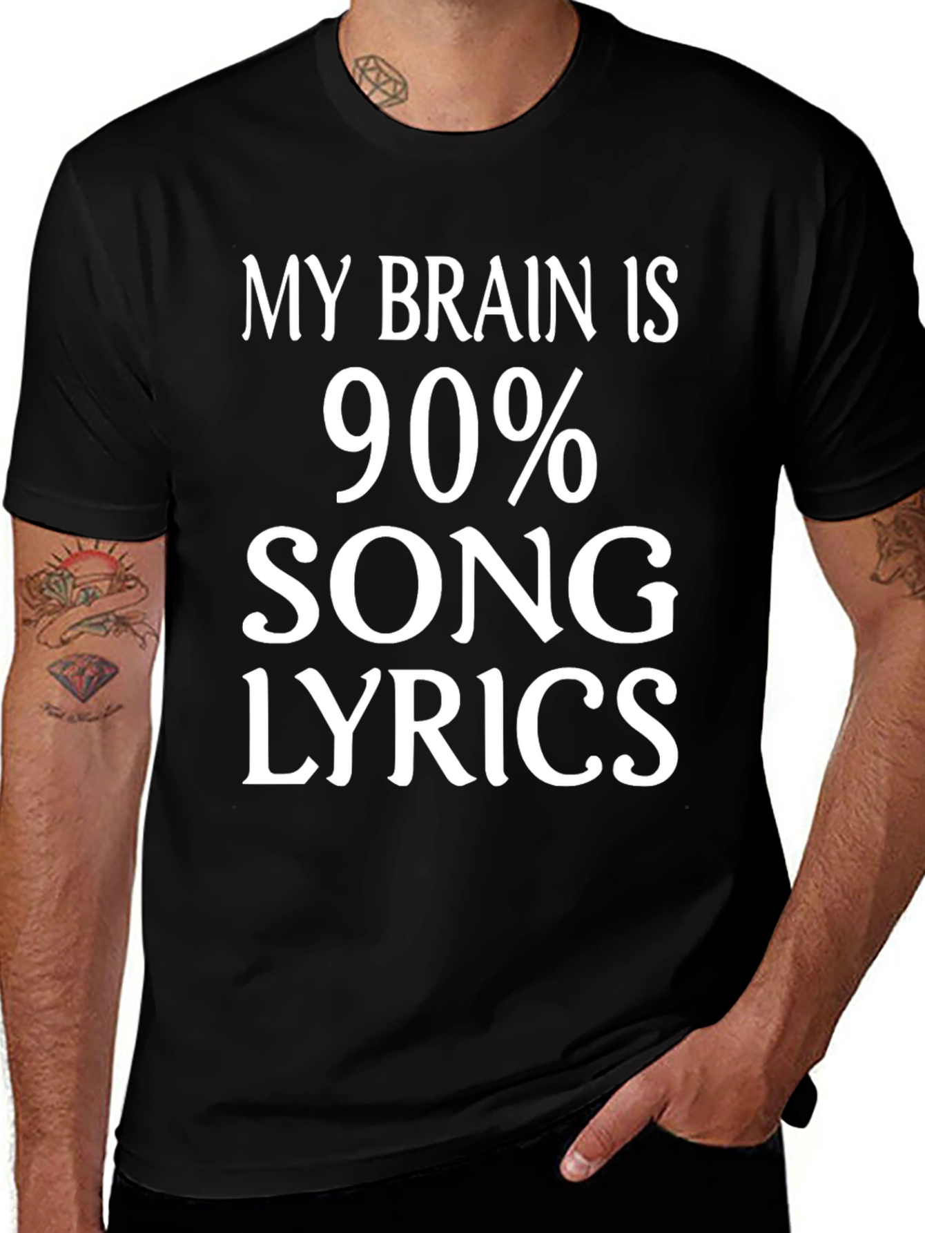 Funny Song Lyrics T-Shirt