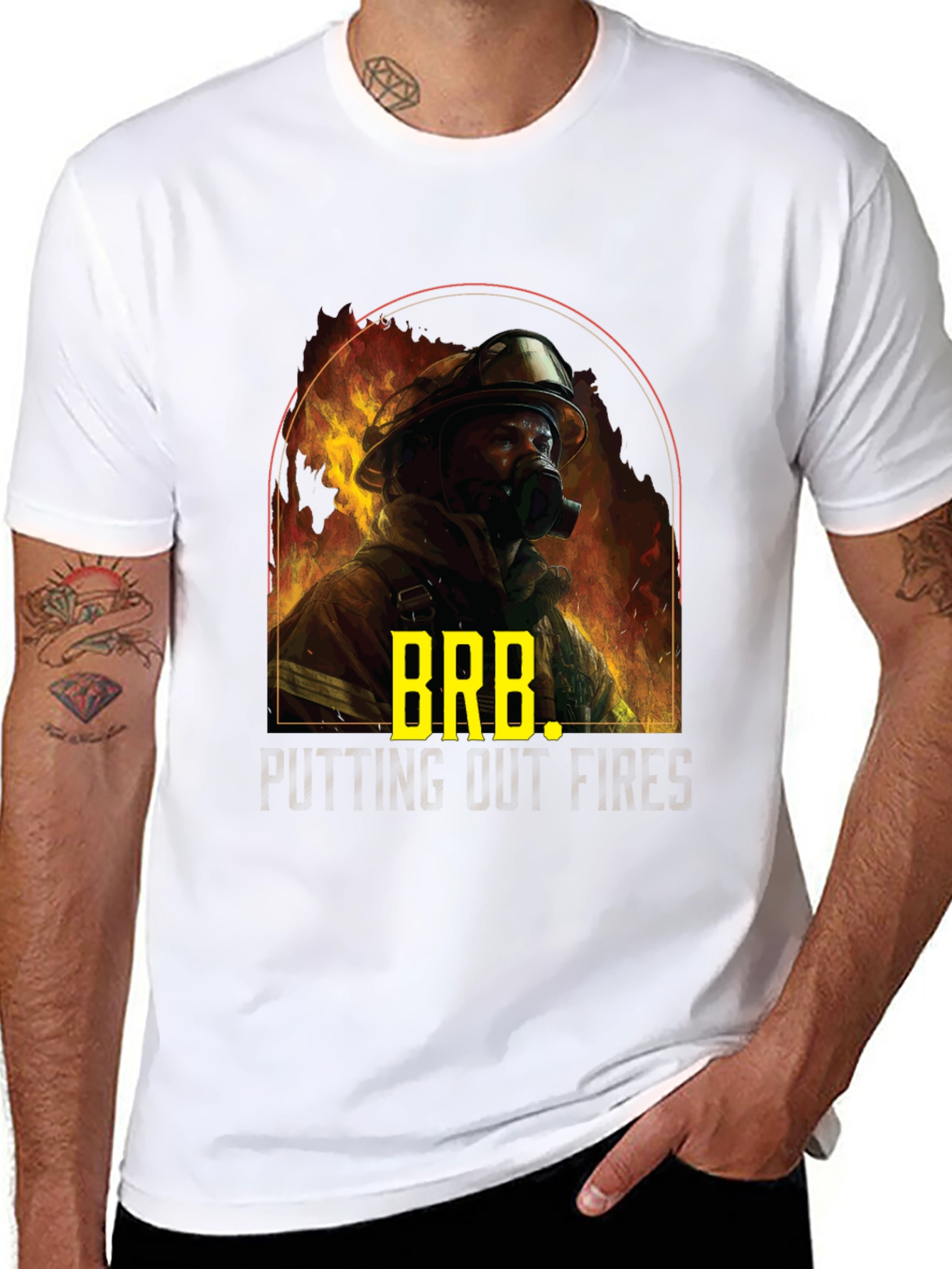 Firefighter BRB T-Shirt - Putting Out Fires