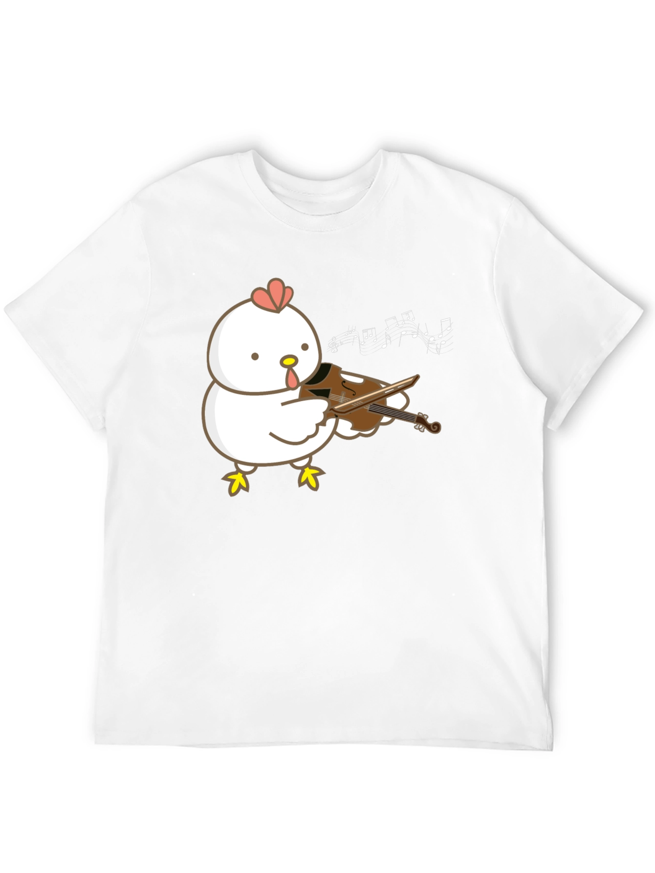 Chicken Playing Violin T-Shirt