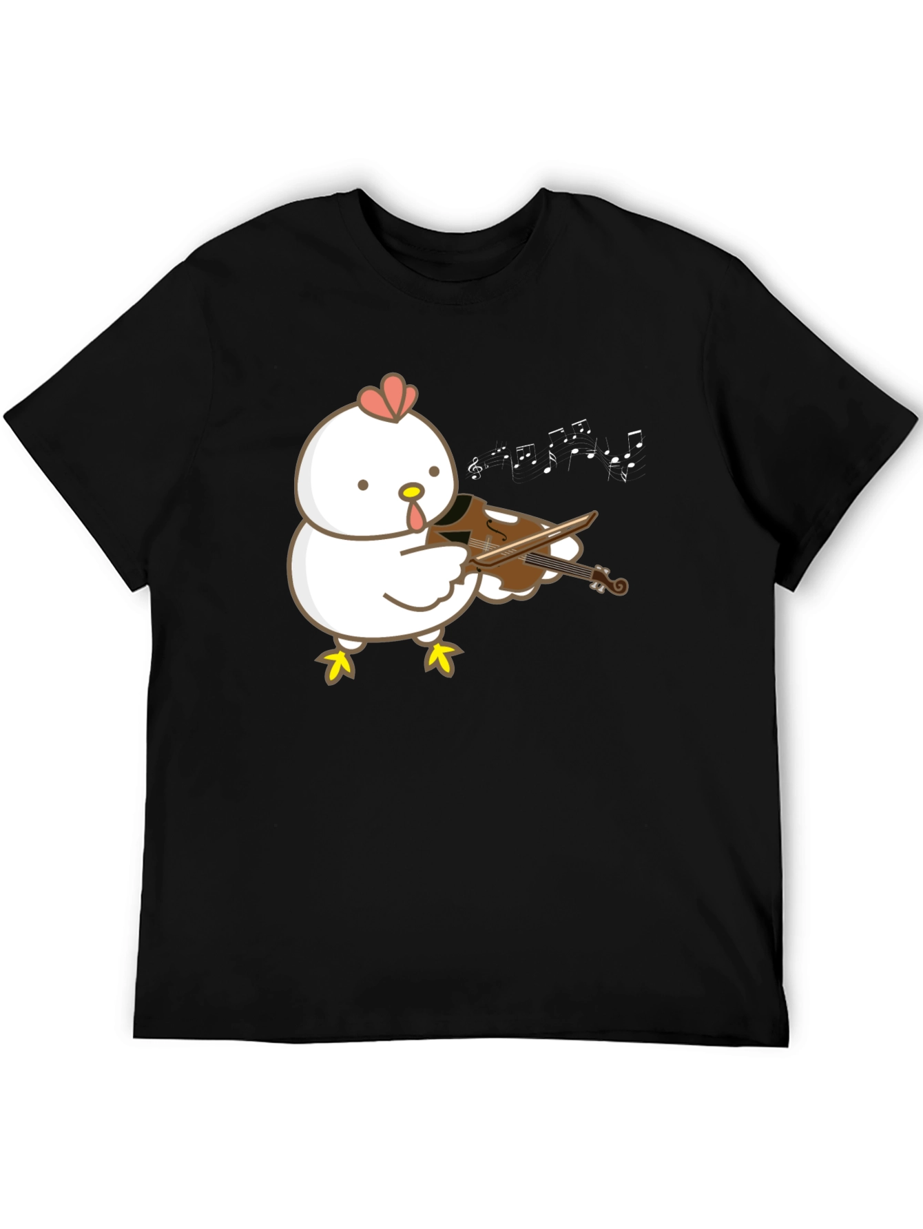 Chicken Playing Violin T-Shirt
