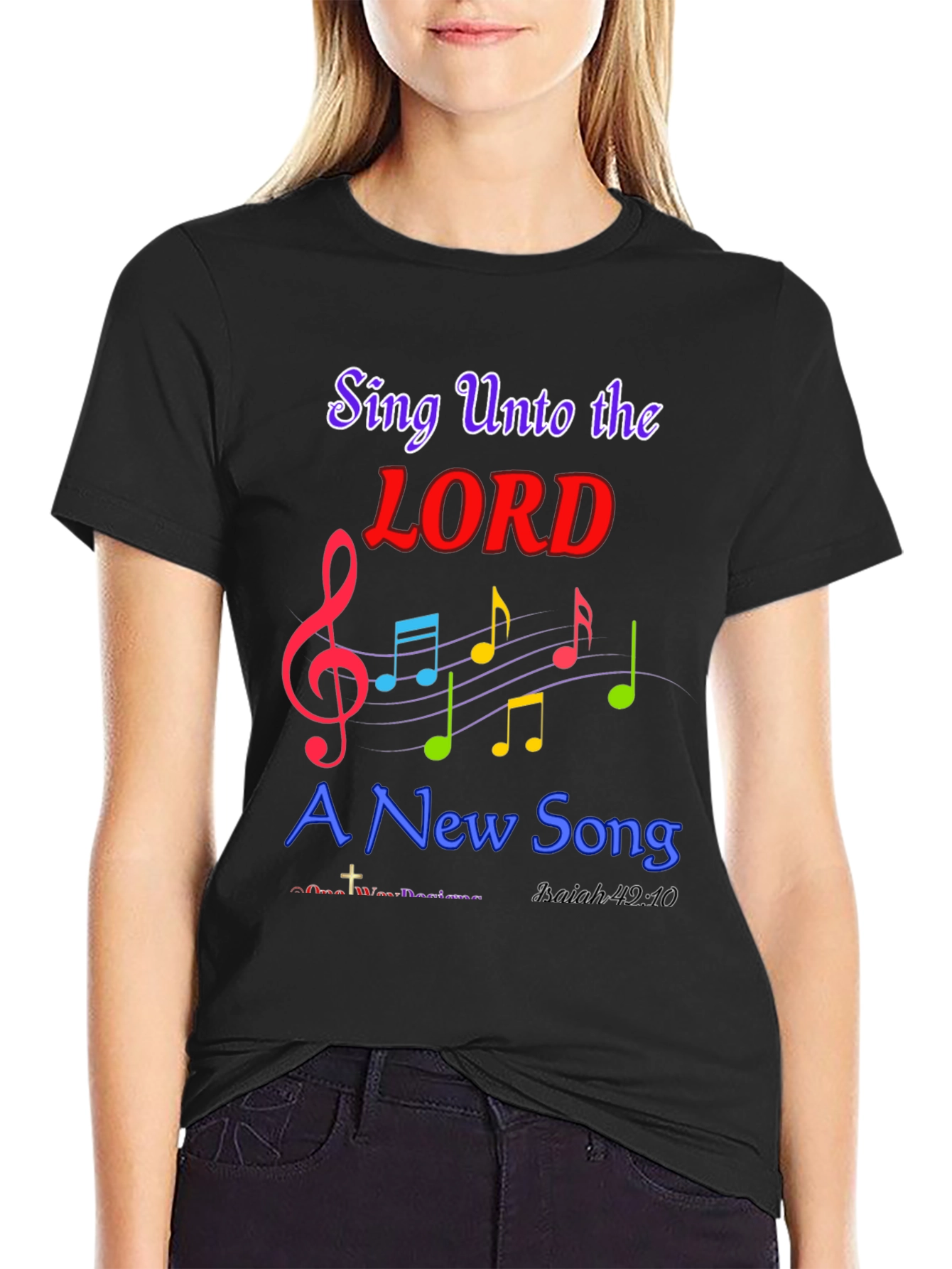 Sing Unto the Lord Christian T-Shirt