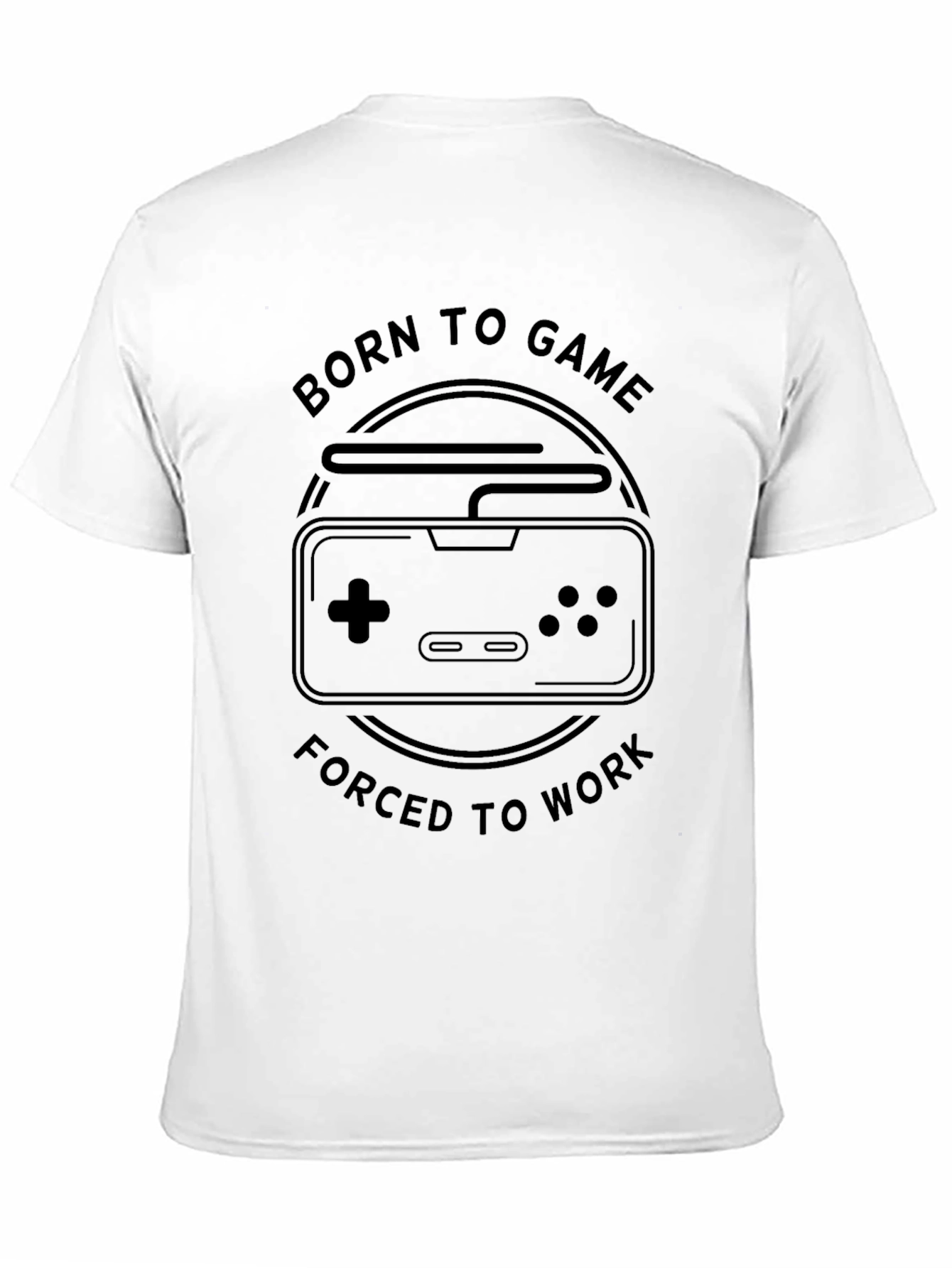 Born to Game T-Shirt - Black Graphic Tee