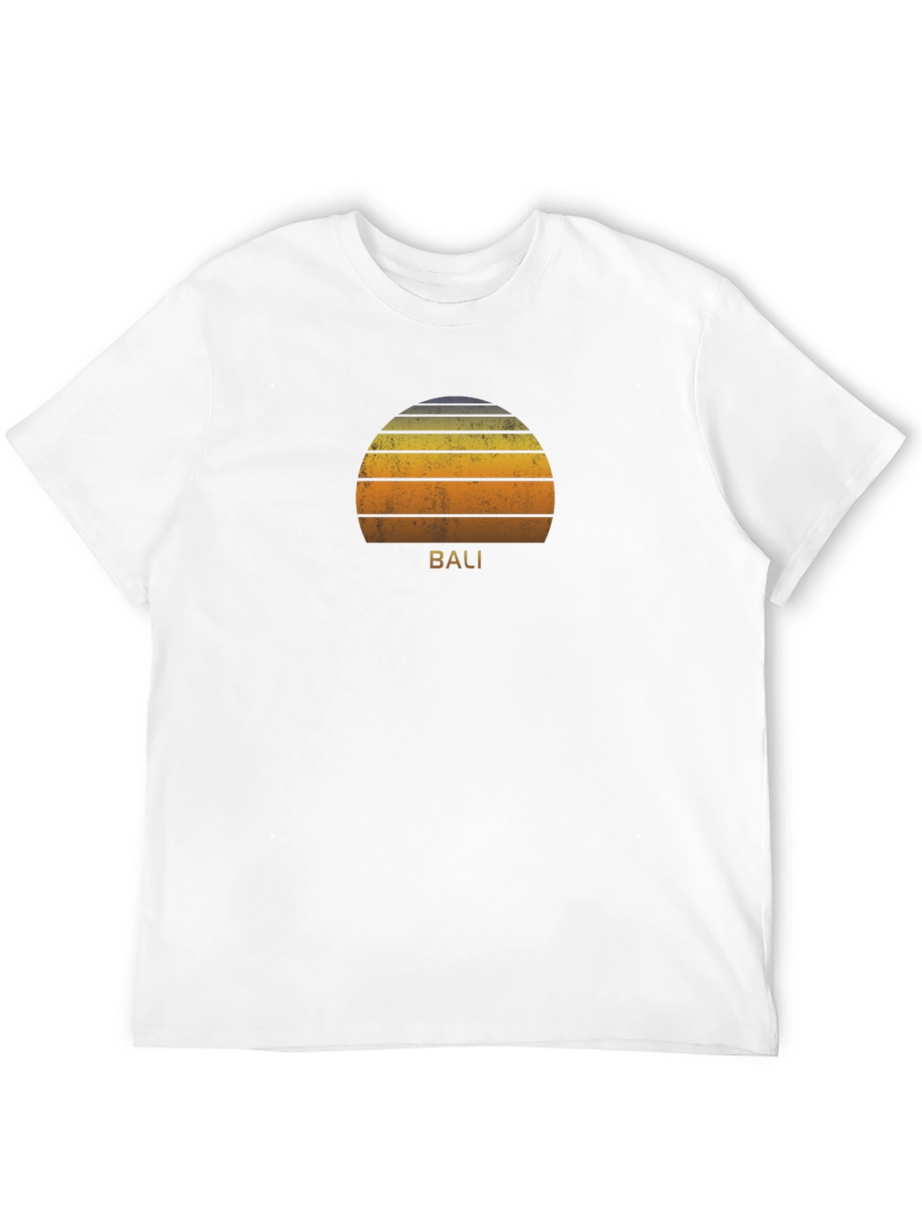 Bali Sunset Graphic T-Shirt - Retro Style Tee