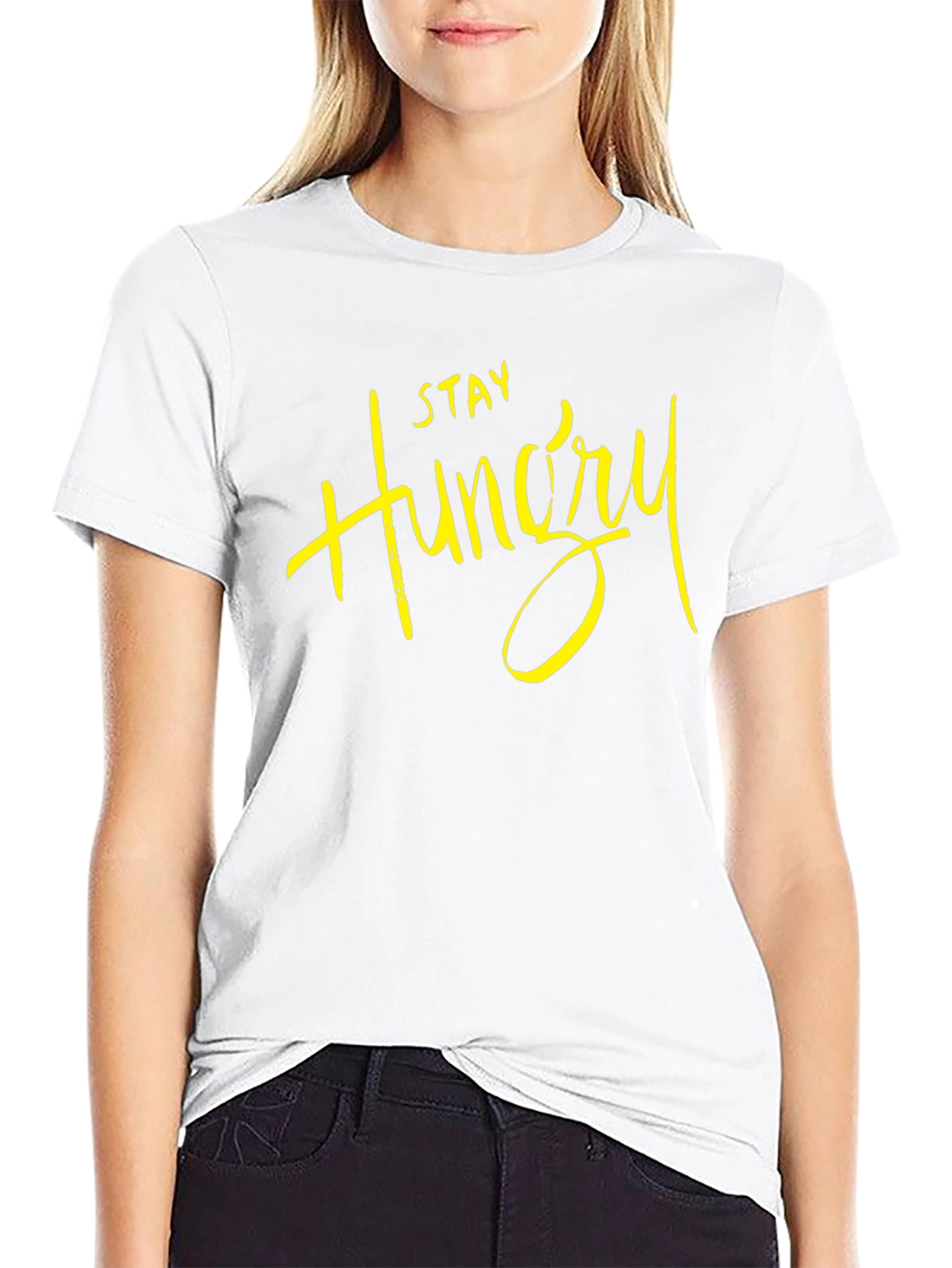 Stay Hungry Black T-Shirt