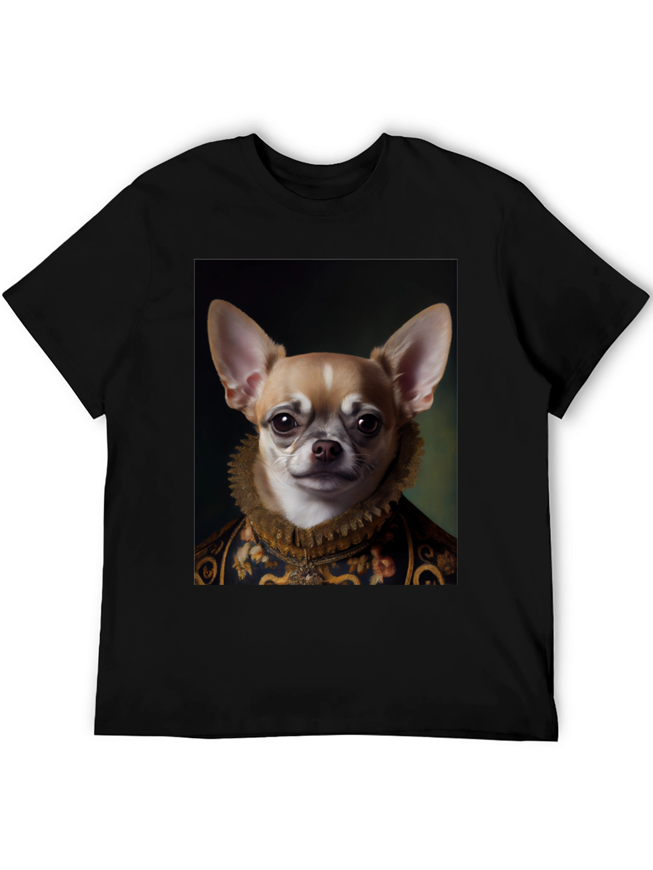 Chihuahua Renaissance Portrait T-Shirt