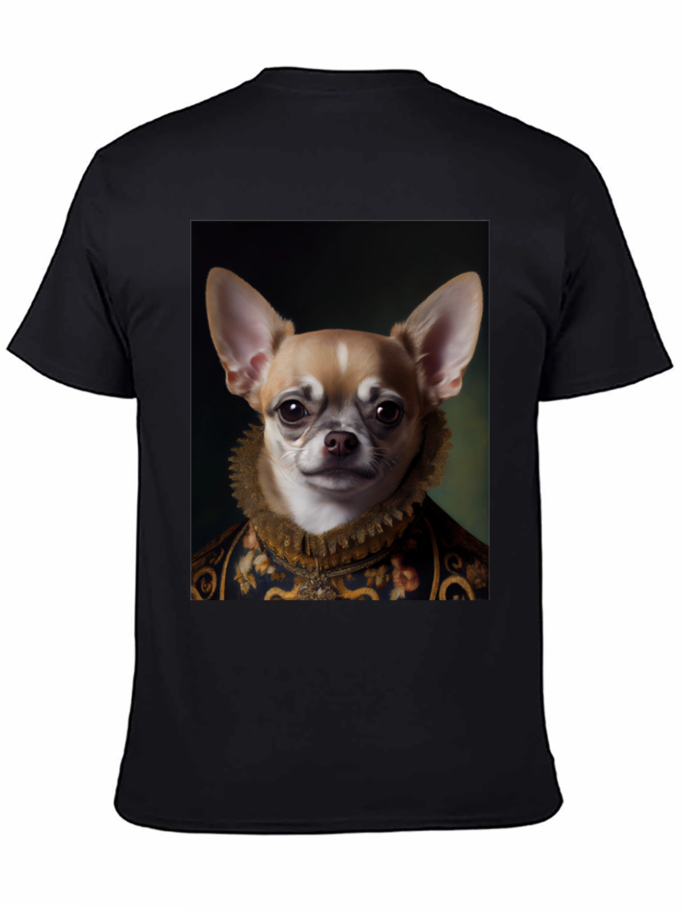 Chihuahua Renaissance Portrait T-Shirt