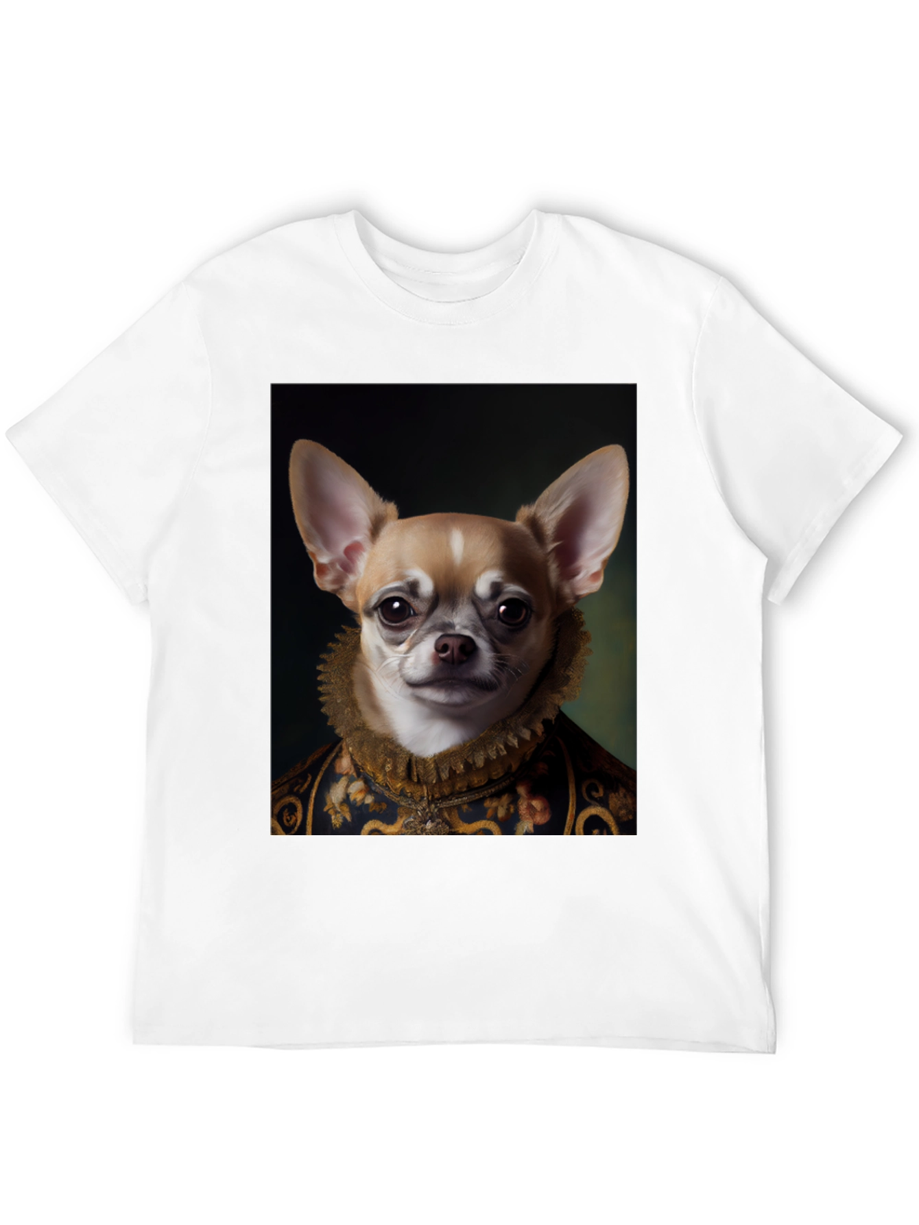 Chihuahua Renaissance Portrait T-Shirt