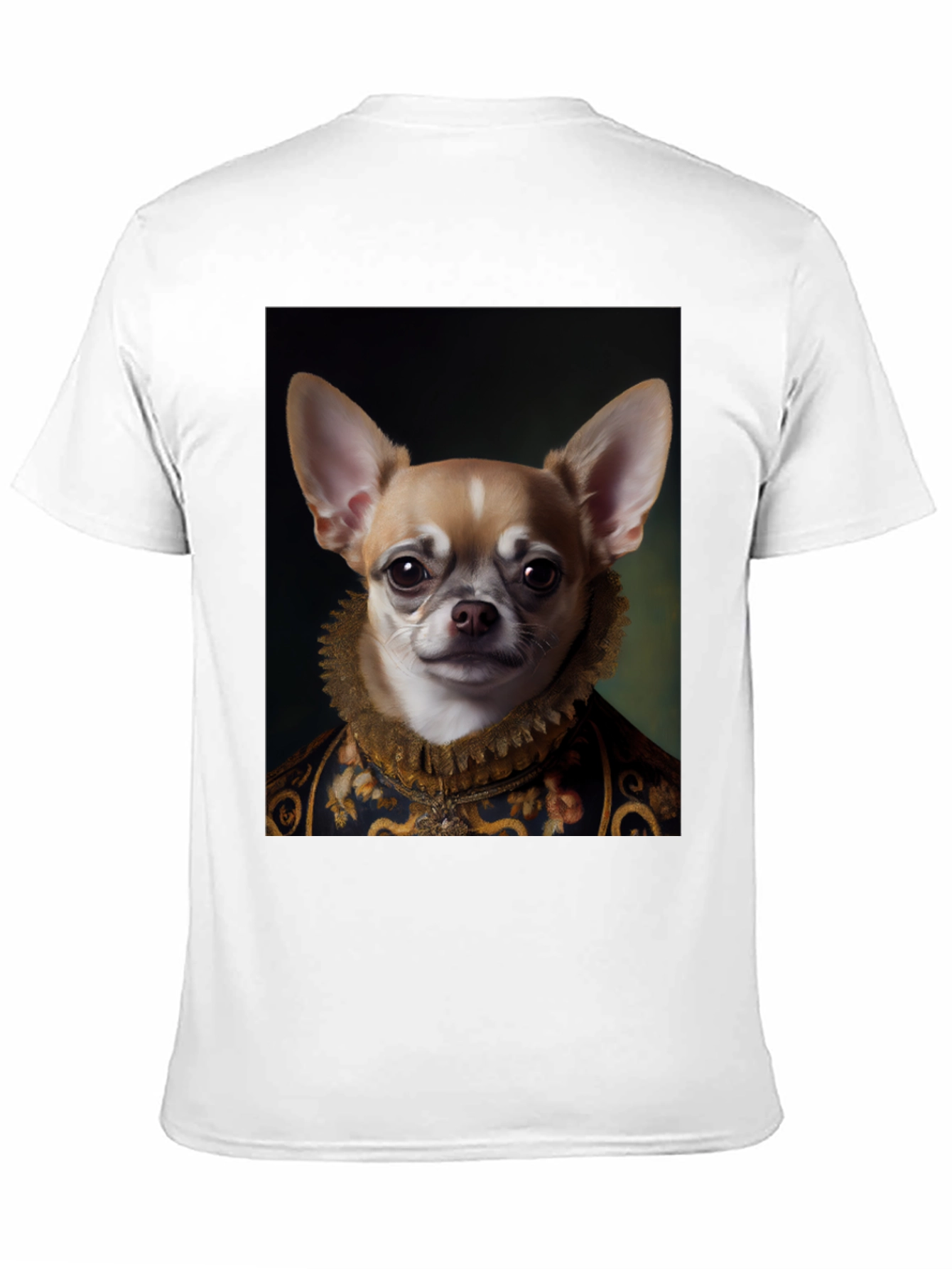 Chihuahua Renaissance Portrait T-Shirt