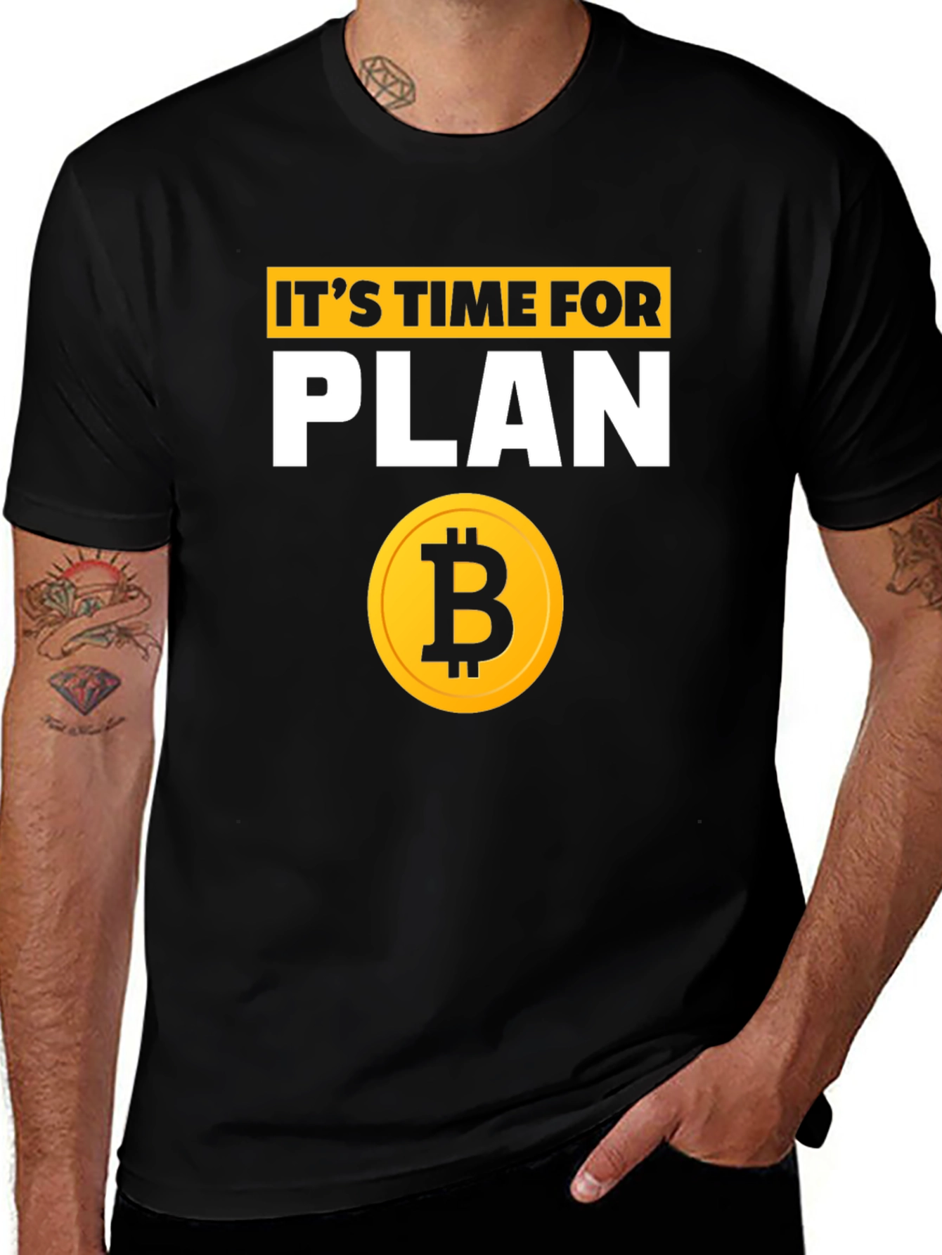 Its Time for Plan B Bitcoin T-Shirt