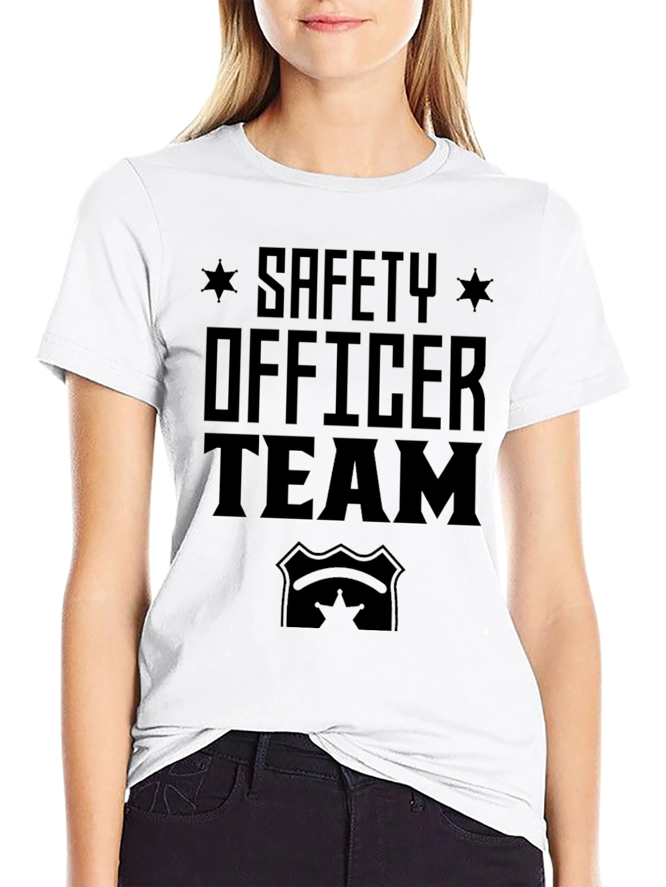 Safety Officer Team T-Shirt - Black