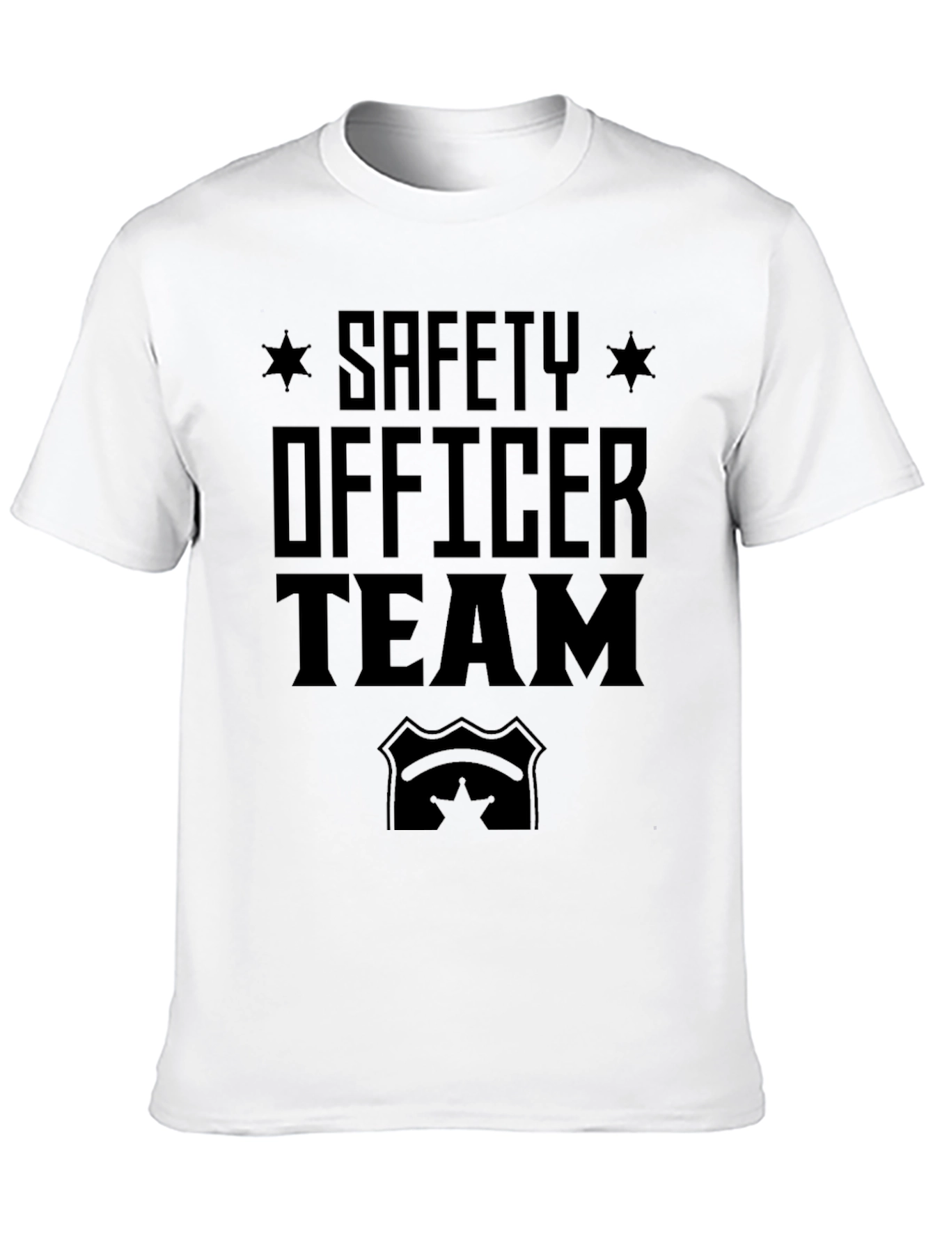 Safety Officer Team T-Shirt - Black