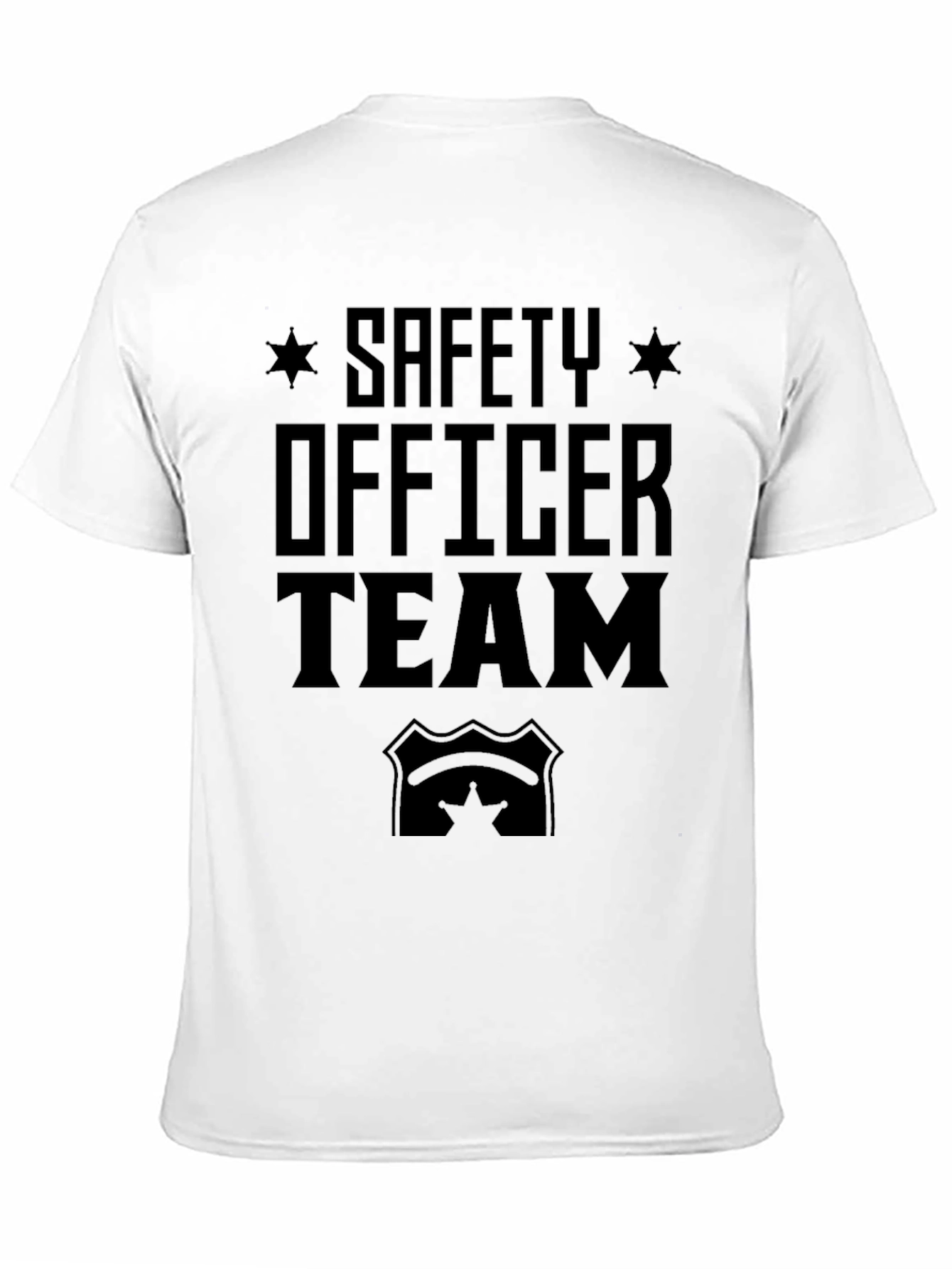 Safety Officer Team T-Shirt - Black