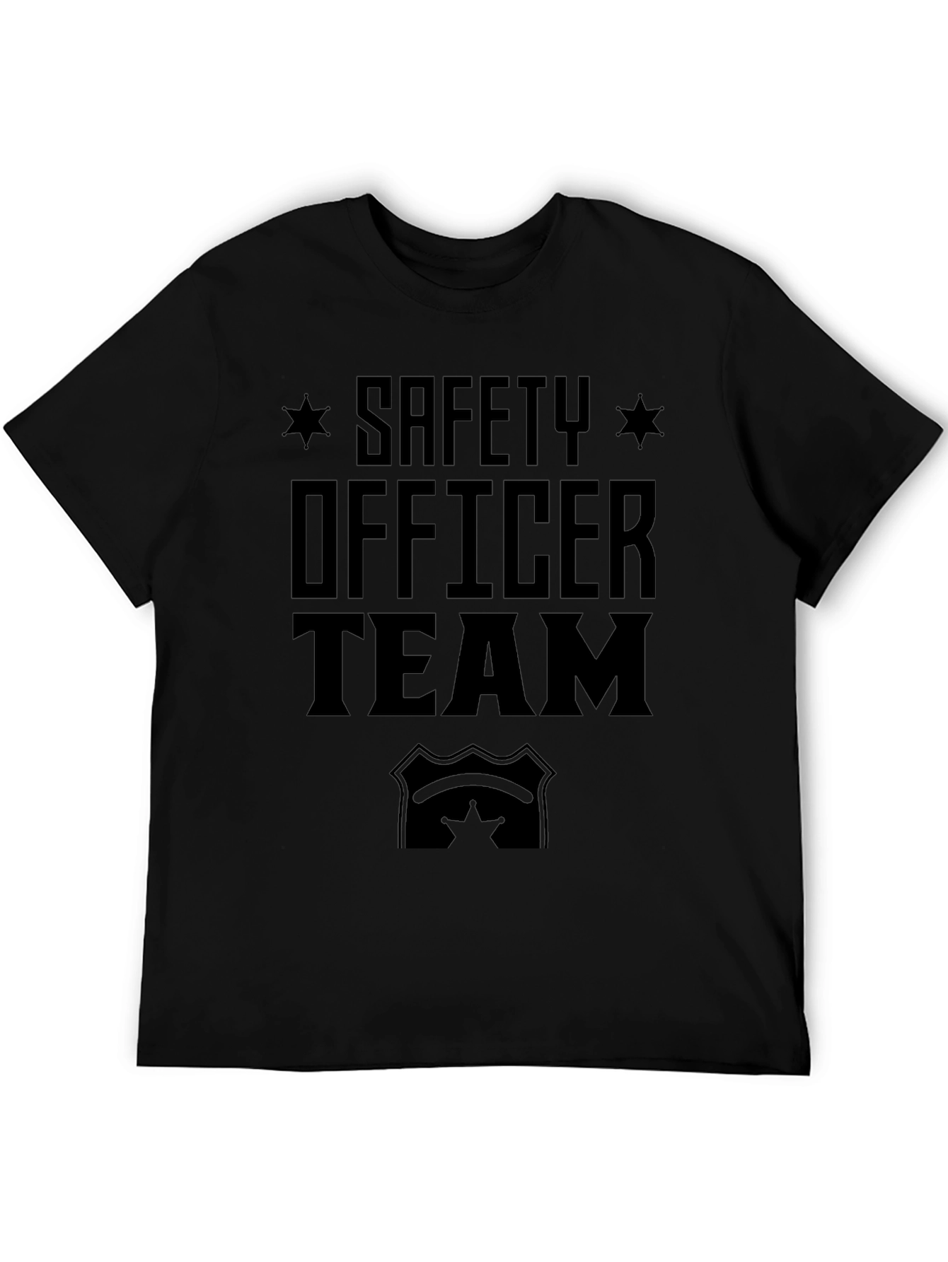 Safety Officer Team T-Shirt - Black