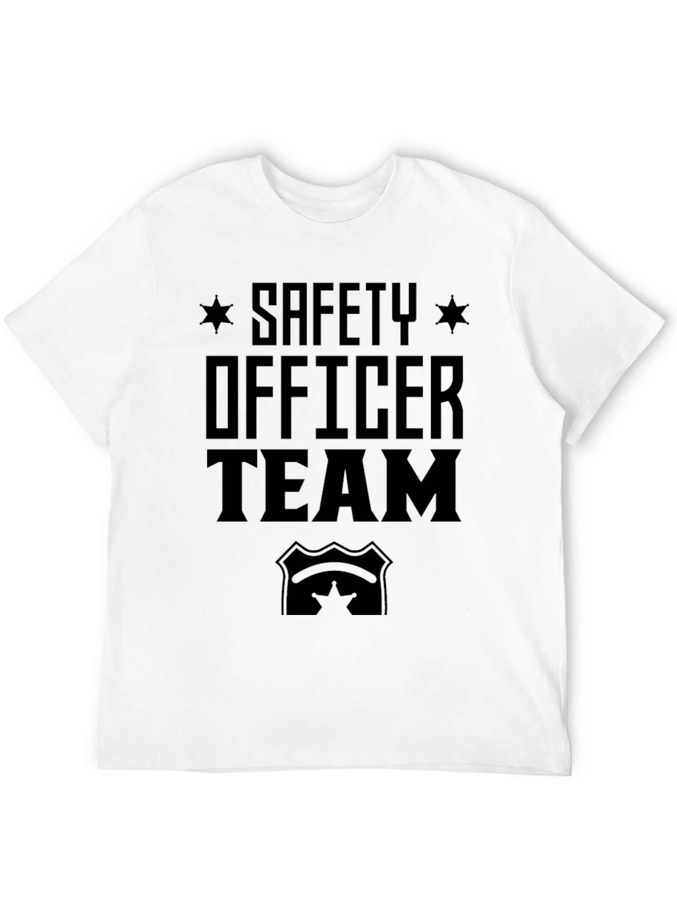 Safety Officer Team T-Shirt - Black