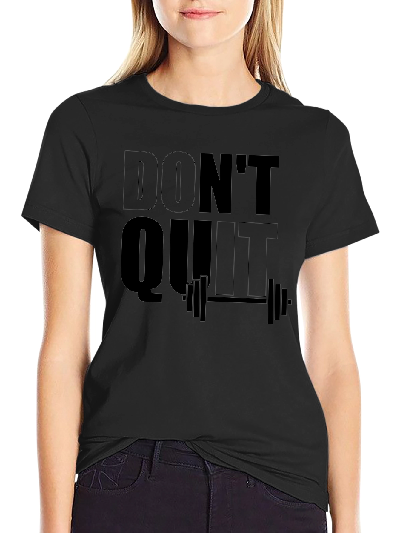 Dont Quit Gym Motivation T-Shirt