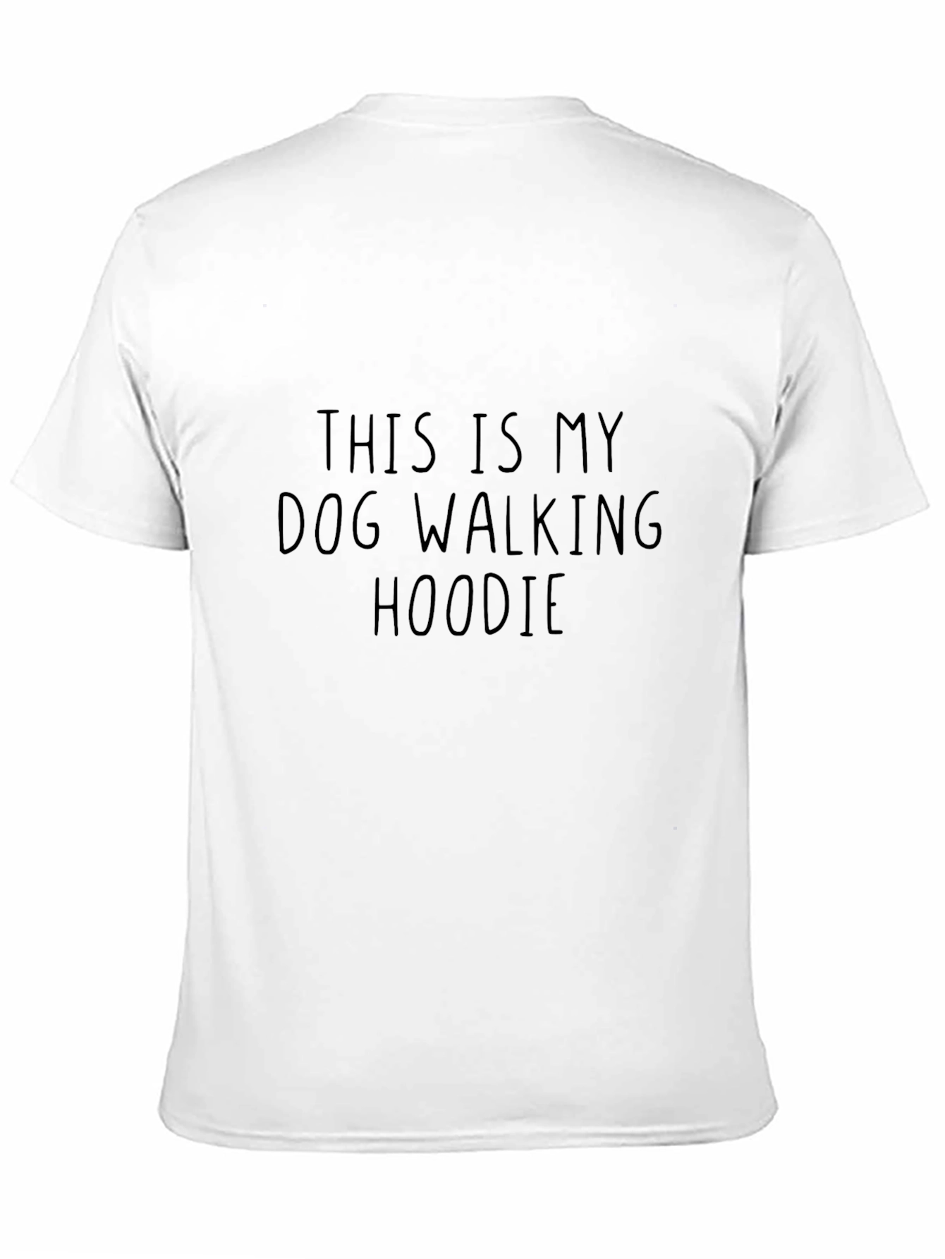 Dog Walking Hoodie T-Shirt