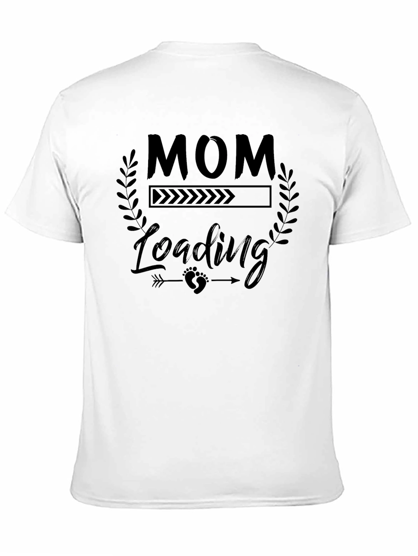 Mom Loading T-Shirt - Pregnancy Announcement Tee