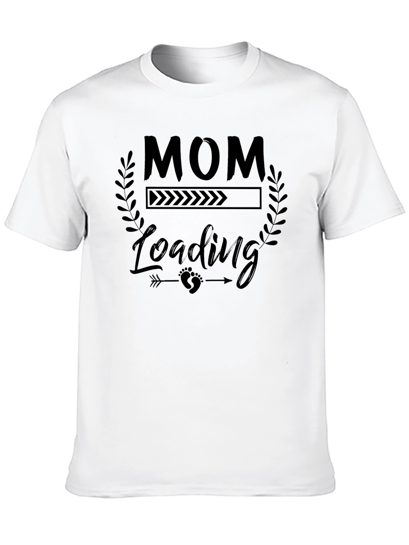 Mom Loading T-Shirt - Pregnancy Announcement Tee