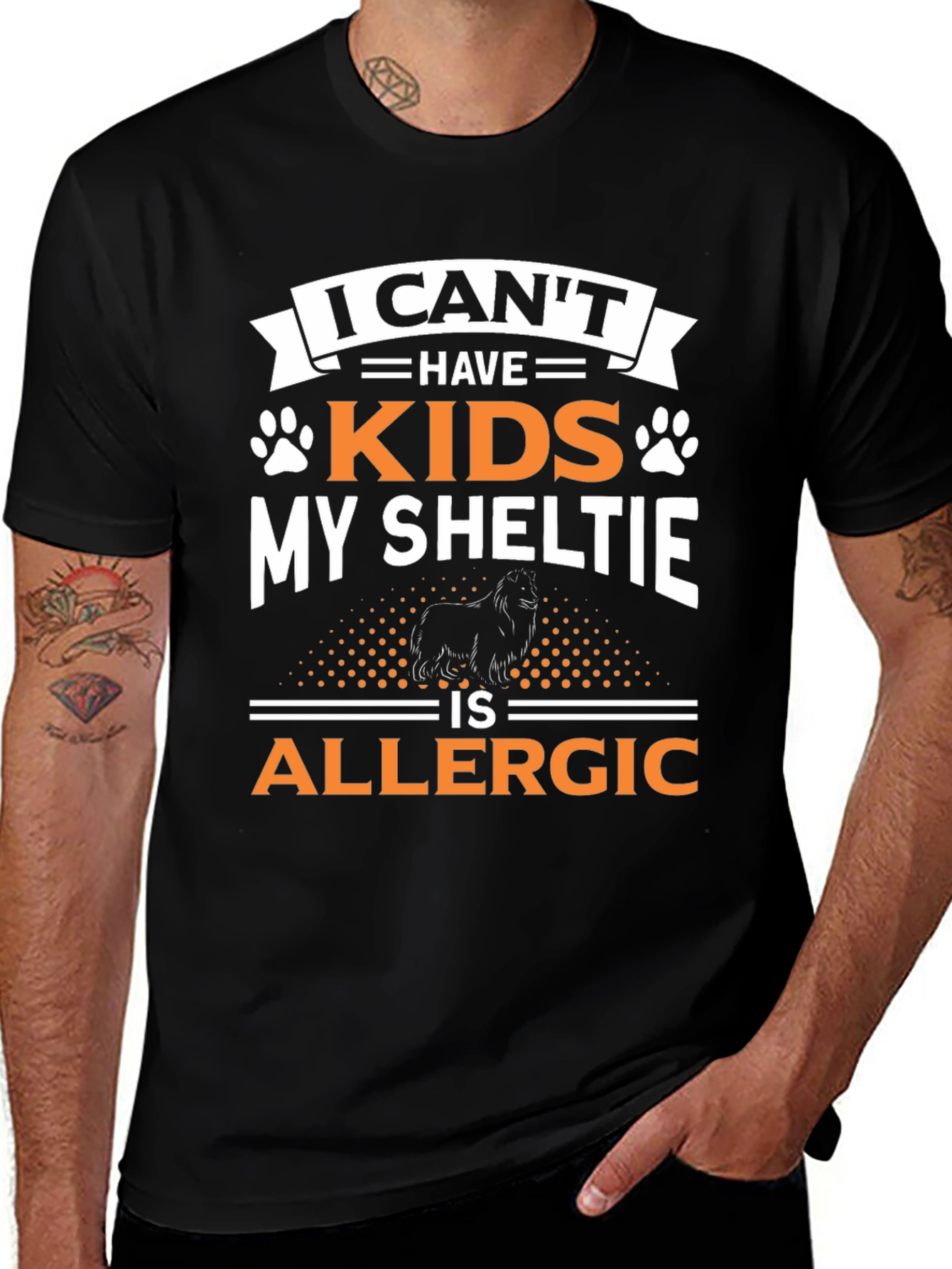 Funny Sheltie T-Shirt - Dog Lover Novelty Tee