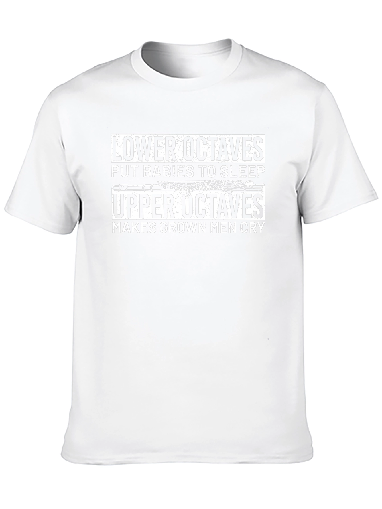Music Lover T-Shirt: Lower & Upper Octaves Design
