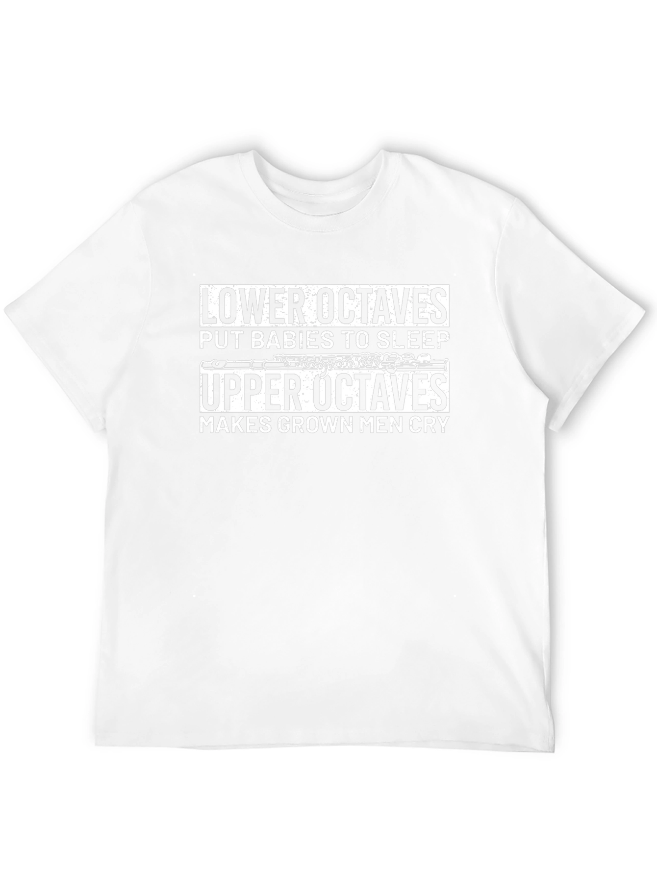Music Lover T-Shirt: Lower & Upper Octaves Design