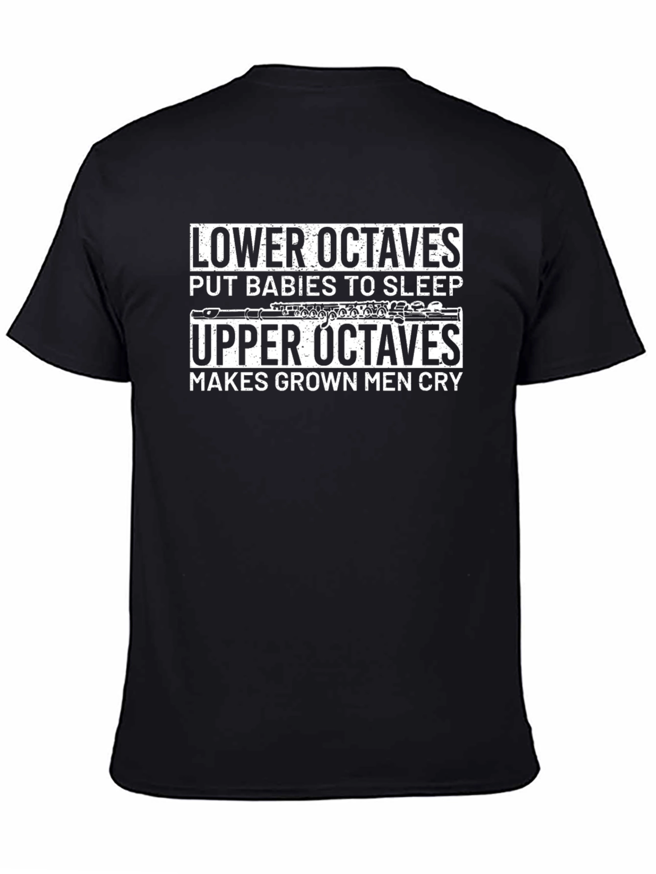 Music Lover T-Shirt: Lower & Upper Octaves Design