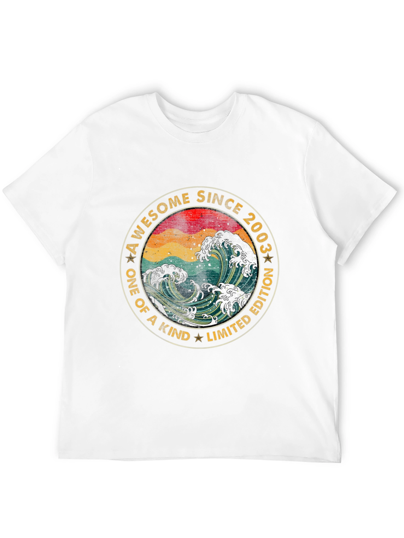 Awesome Since 2003 Limited Edition Wave T-Shirt