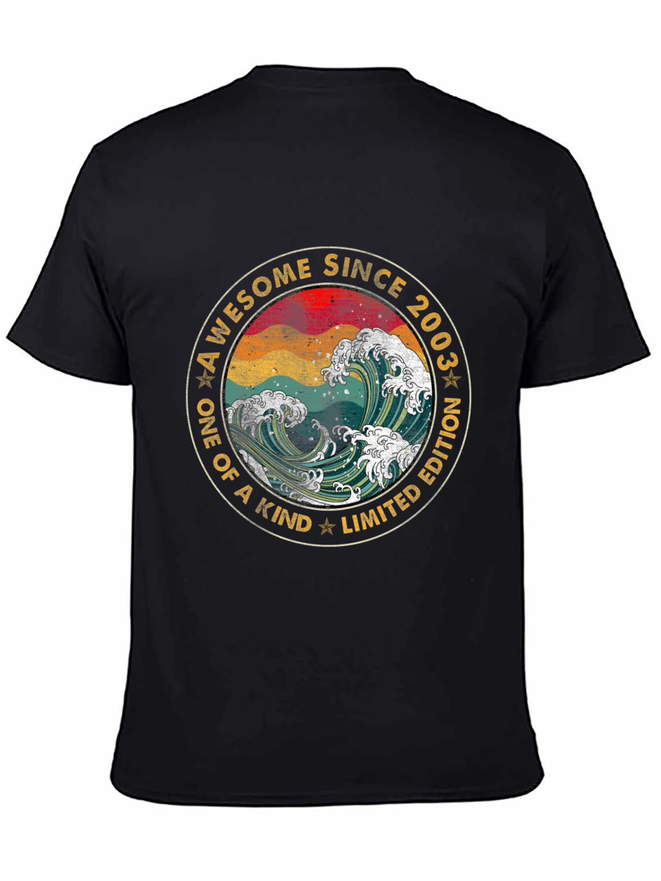 Awesome Since 2003 Limited Edition Wave T-Shirt