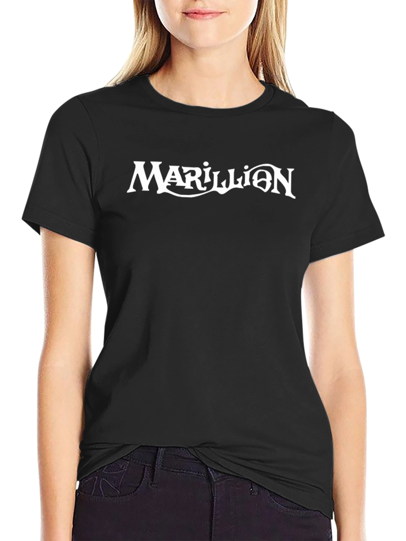 Marillion Band Logo T-Shirt - Classic Rock Tee