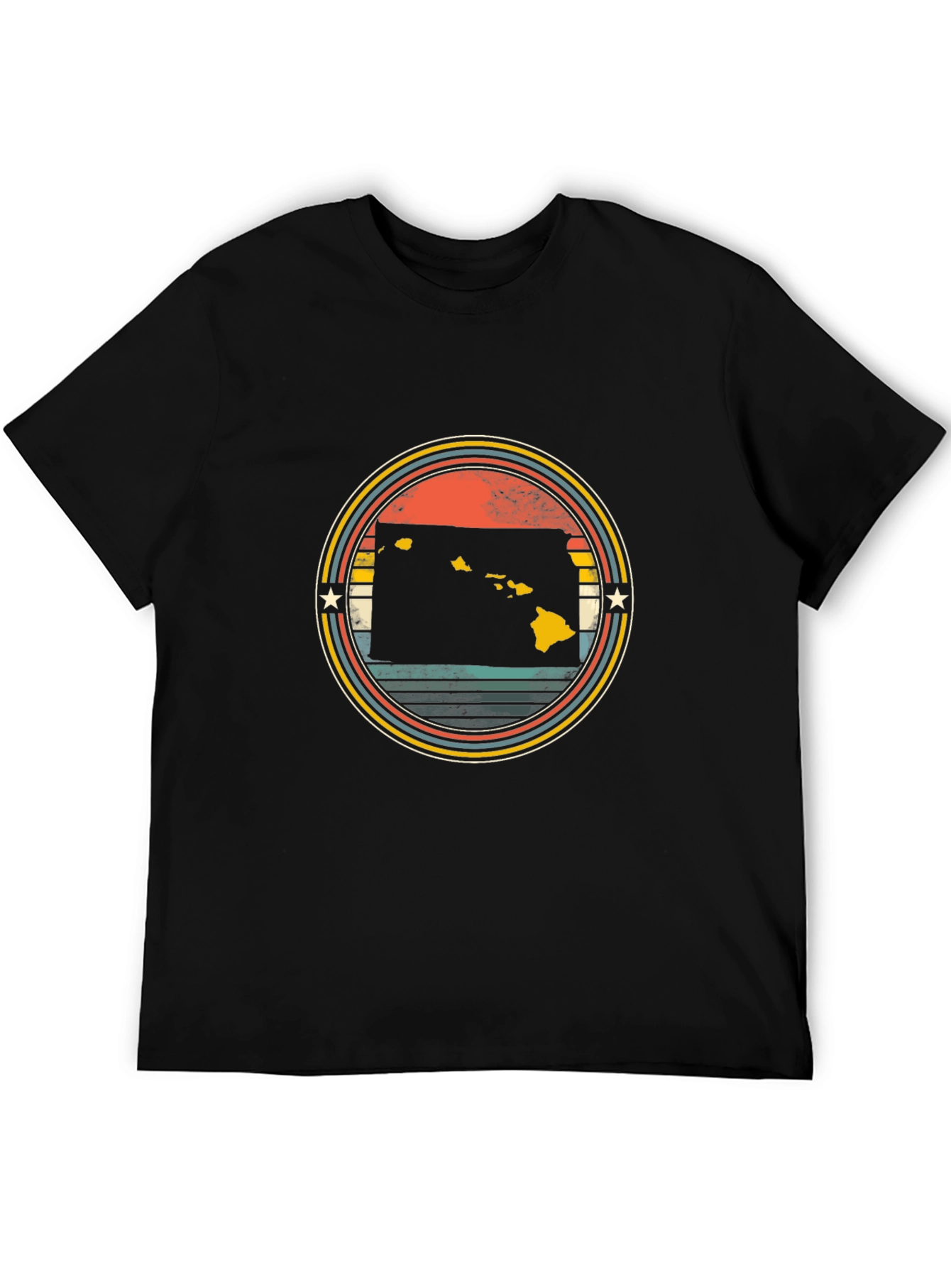Hawaii Islands Retro T-Shirt