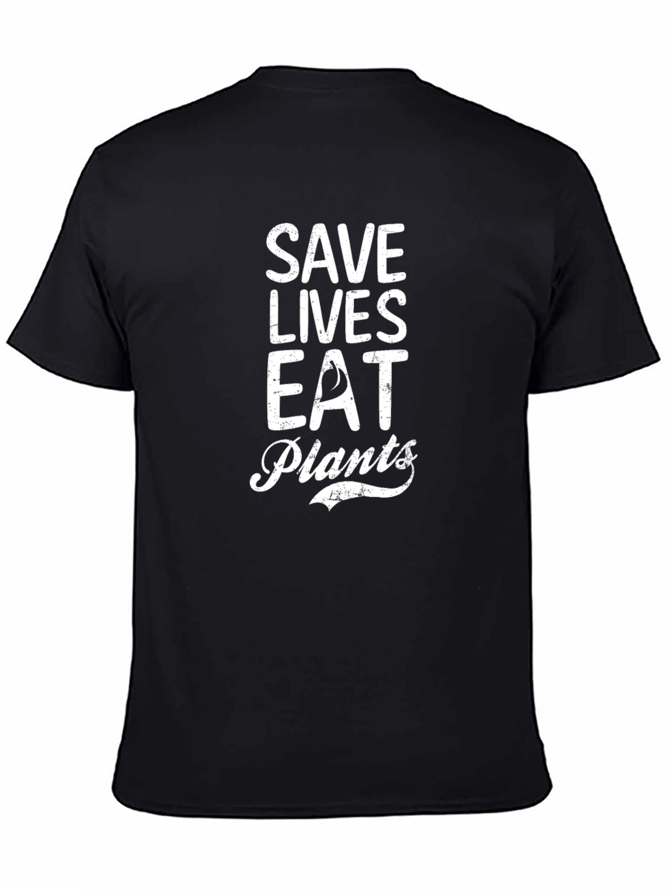 Save Lives Eat Plants T-Shirt - Vegan Style