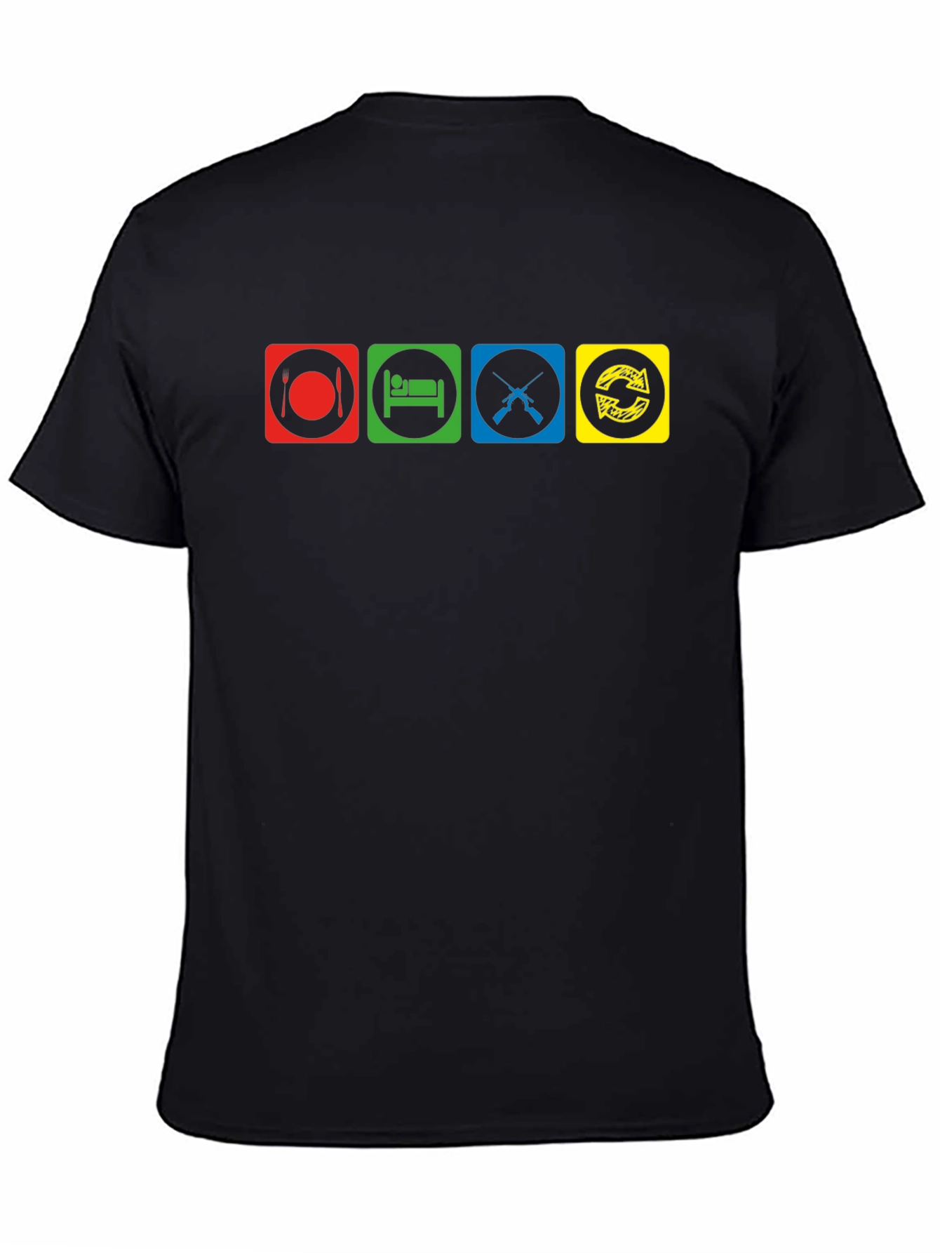 Eat Sleep Shoot Repeat Graphic Tee
