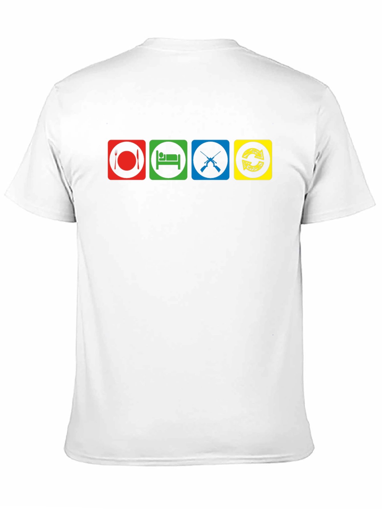 Eat Sleep Shoot Repeat Graphic Tee