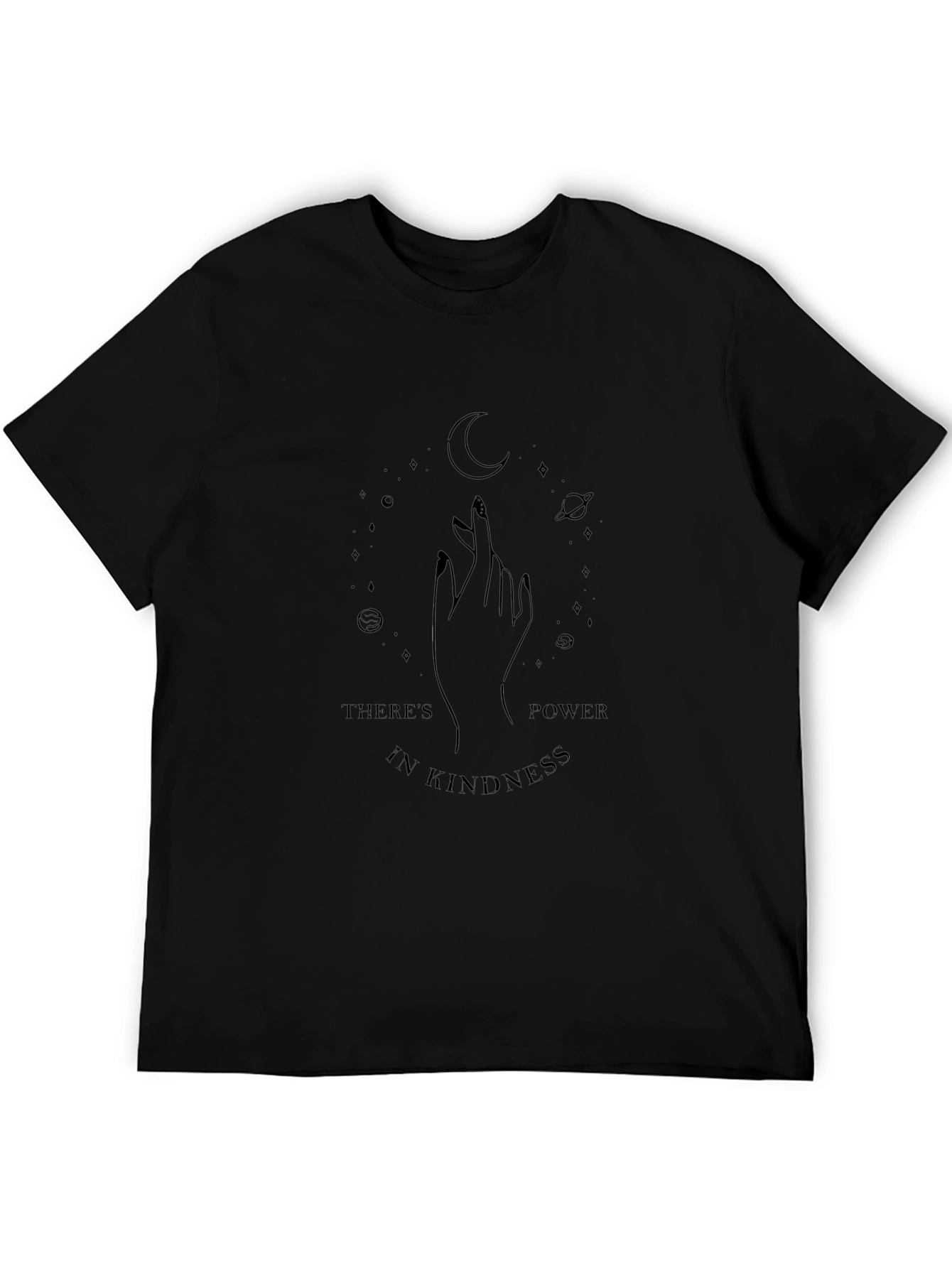 Kindness Power Graphic Black Tee