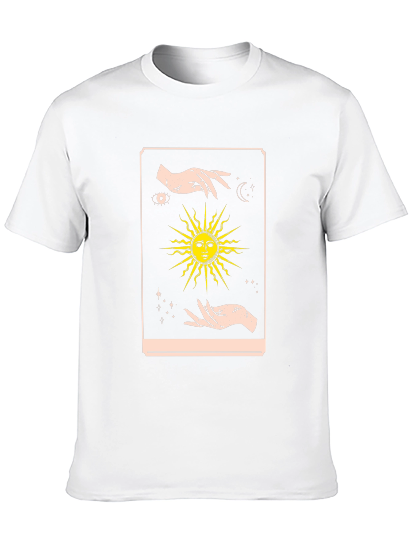 Mystic Sun Tarot Graphic Tee - Black