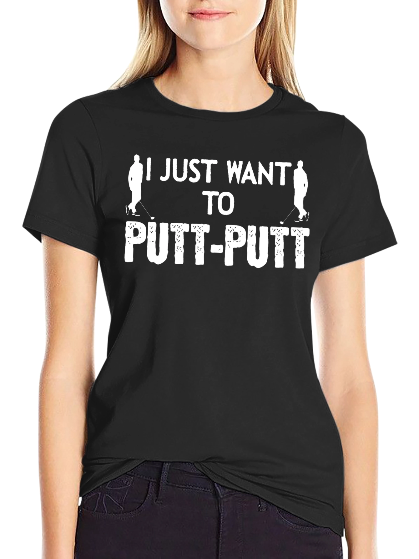 Putt-Putt Golf Funny Graphic Tee
