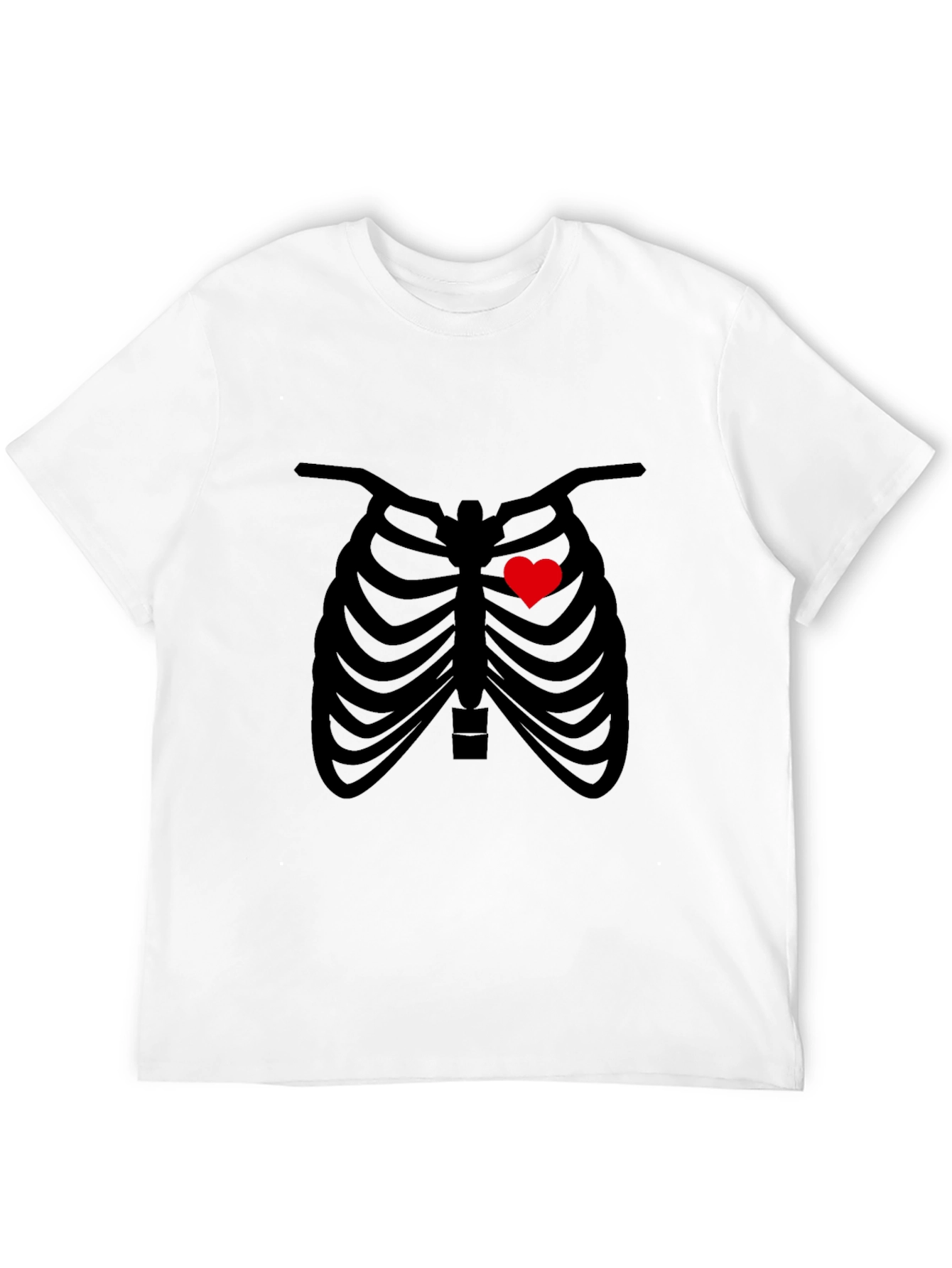 Heart Rib Cage Graphic Tee - Unisex