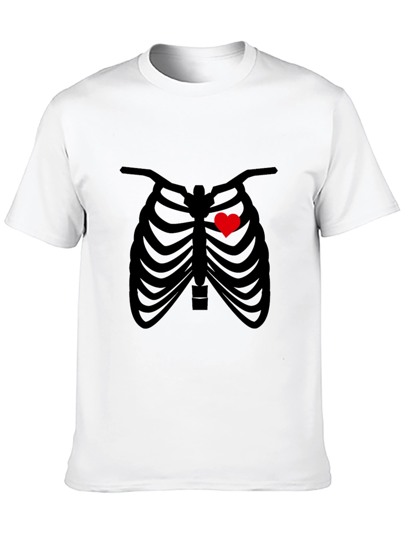 Heart Rib Cage Graphic Tee - Unisex