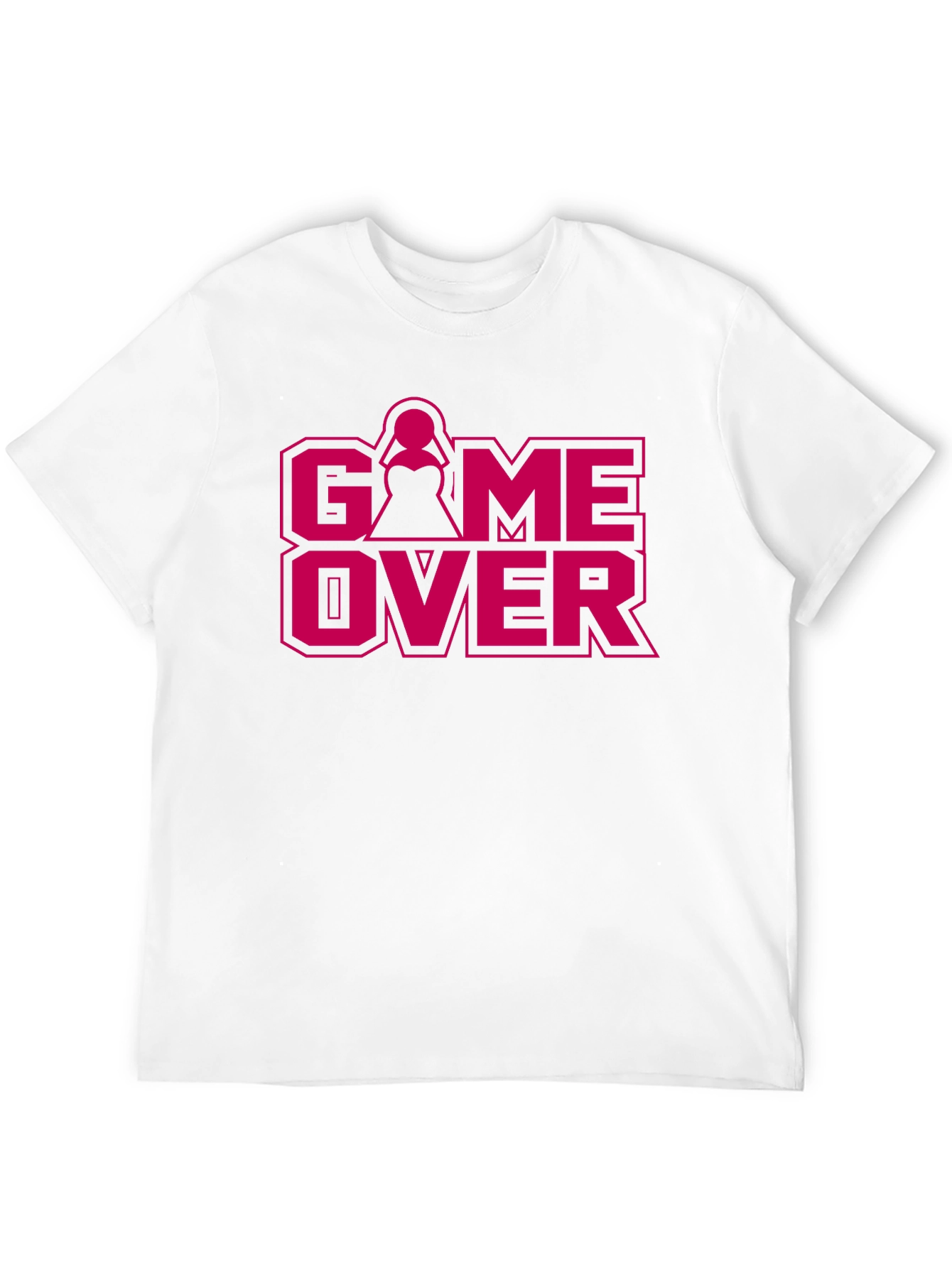 Game Over Bride Groom Wedding T-Shirt