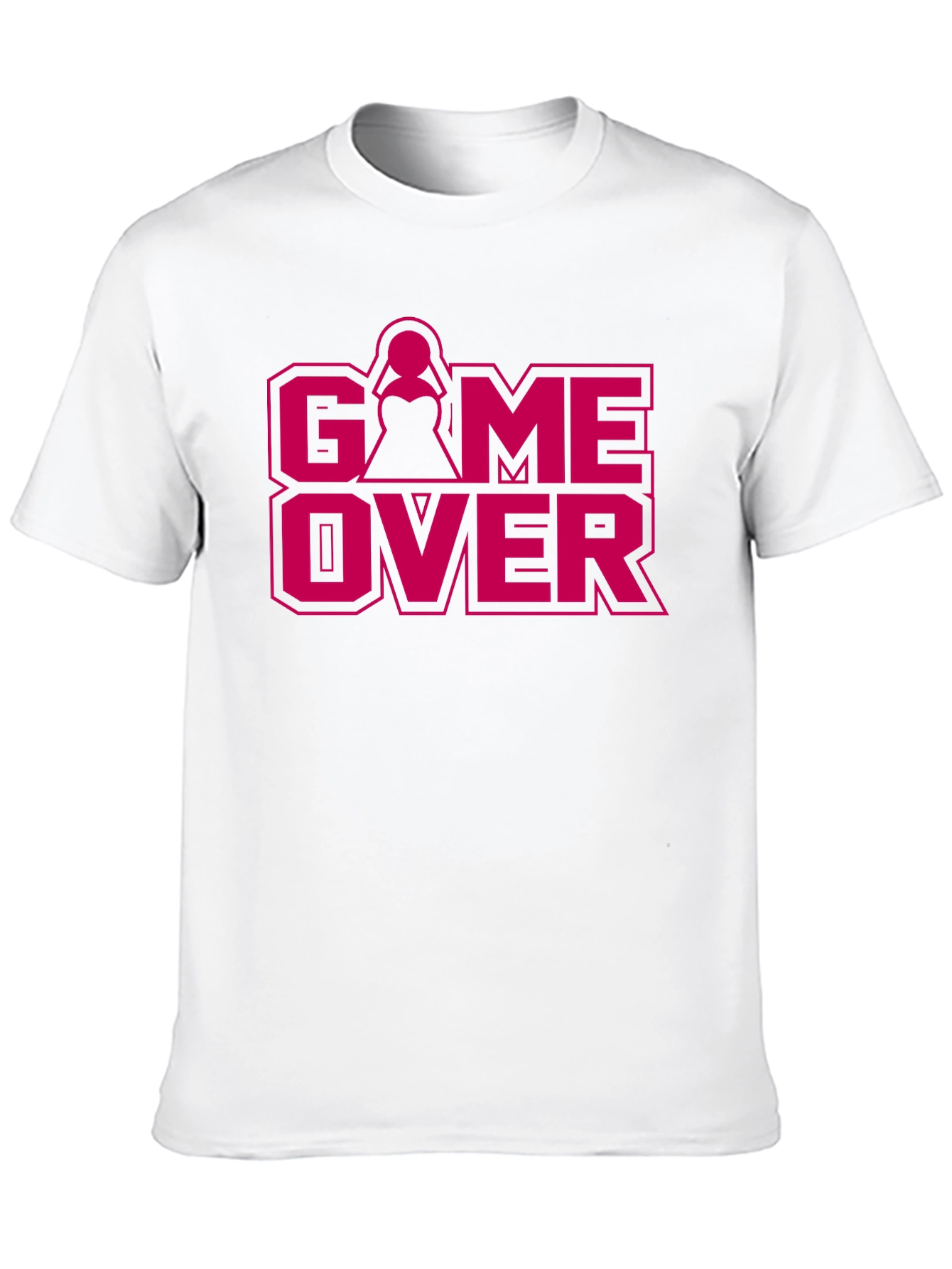 Game Over Bride Groom Wedding T-Shirt