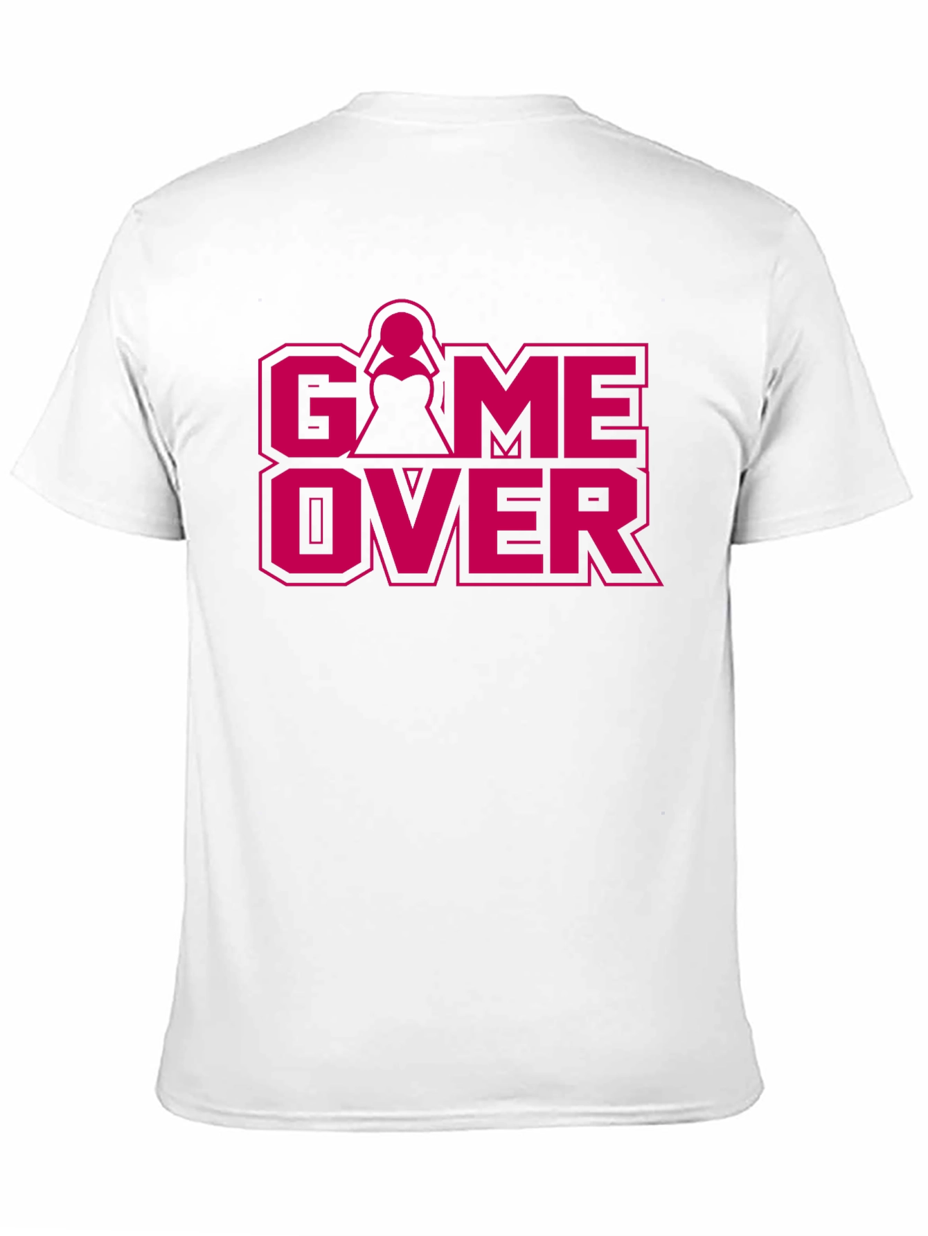 Game Over Bride Groom Wedding T-Shirt