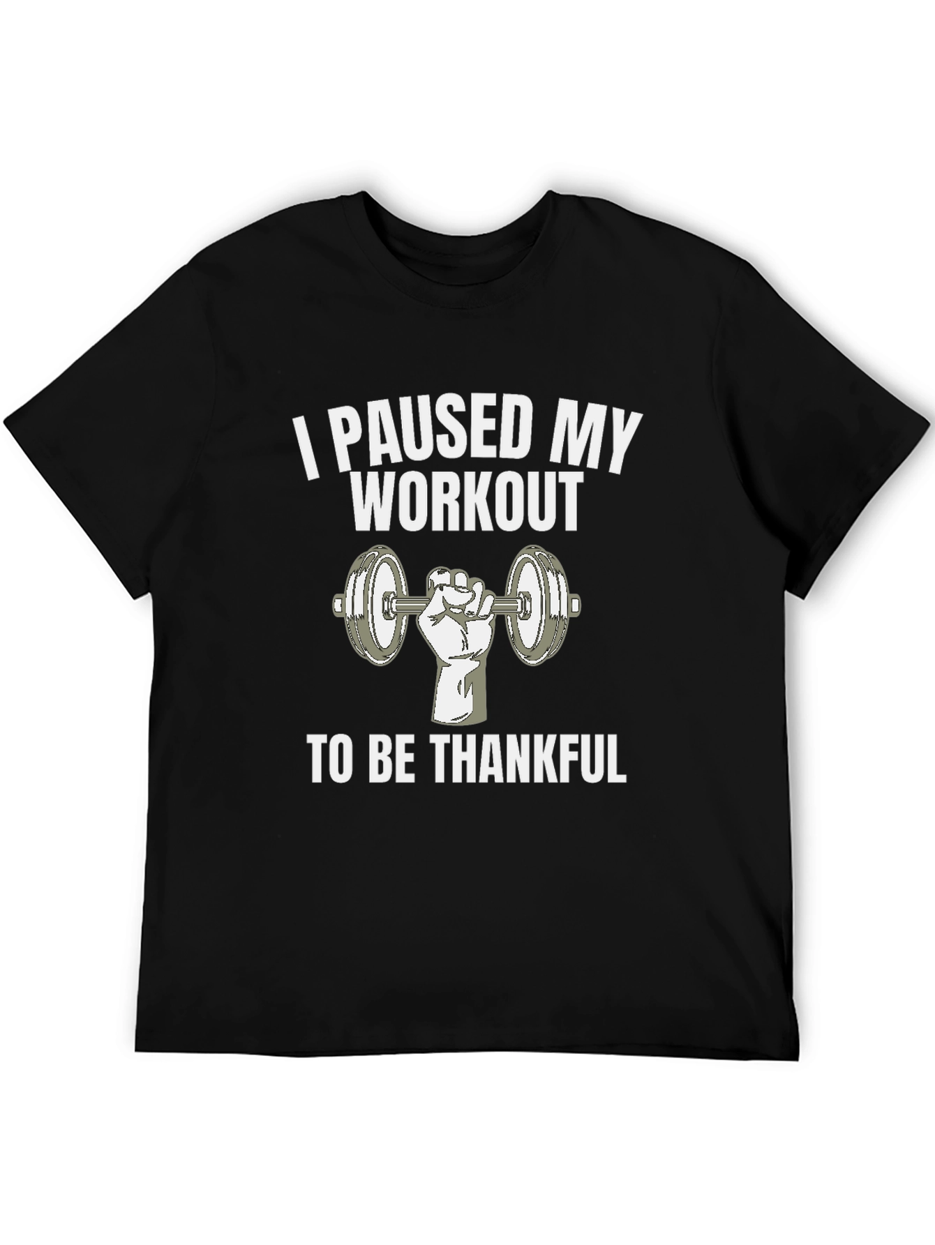 Workout Thanksgiving T-Shirt - Gym Humor Tee