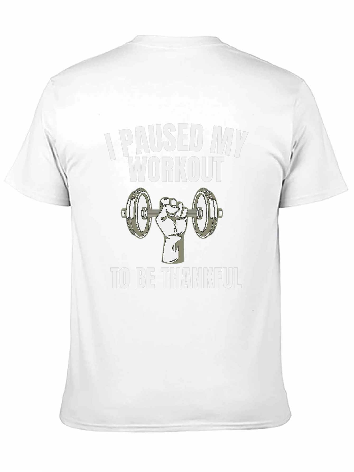 Workout Thanksgiving T-Shirt - Gym Humor Tee